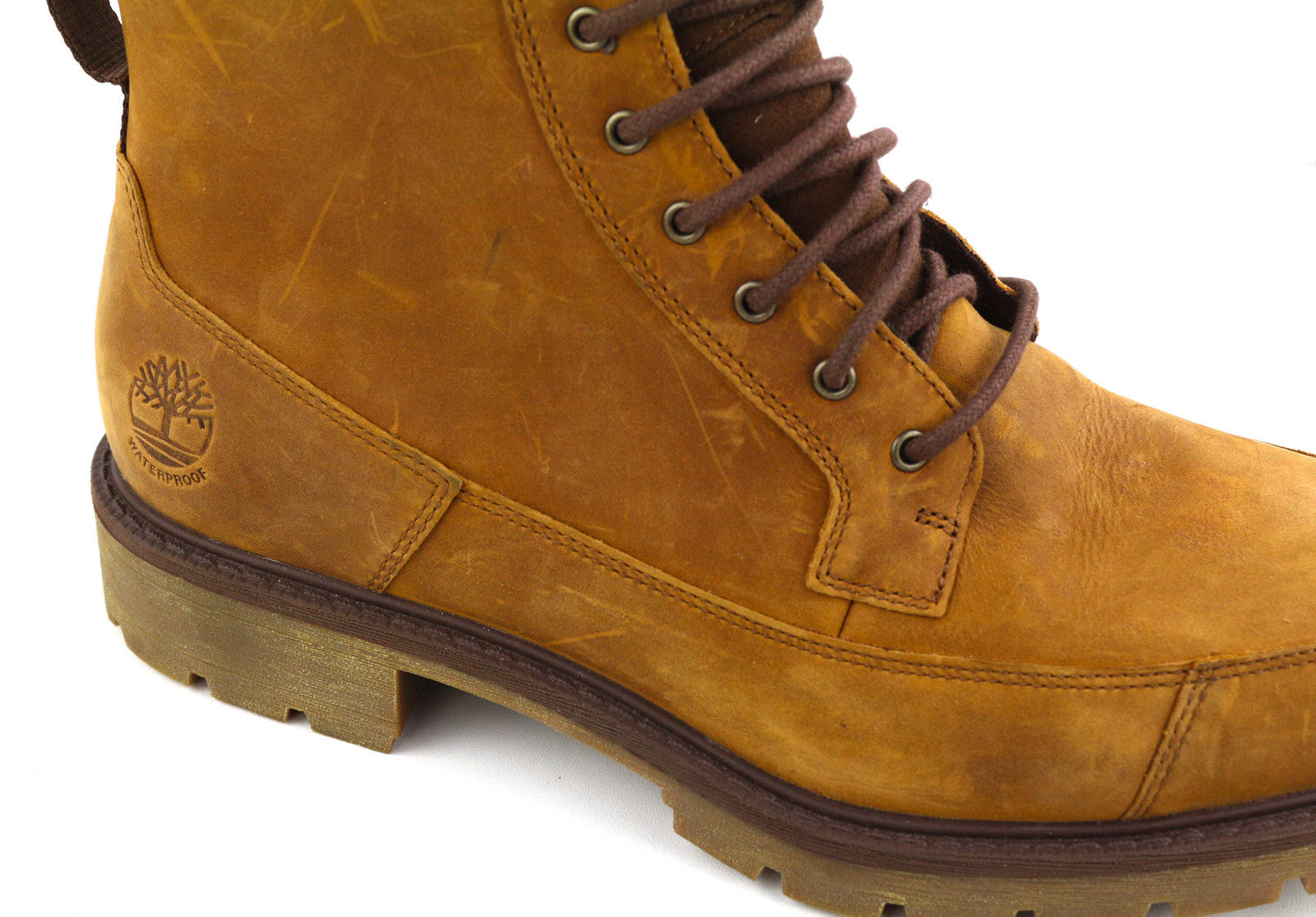 TIMBERLAND A26GP Men Boots EU41.5/42 Brown Leather Waterproof Timber Dry ReBOTL