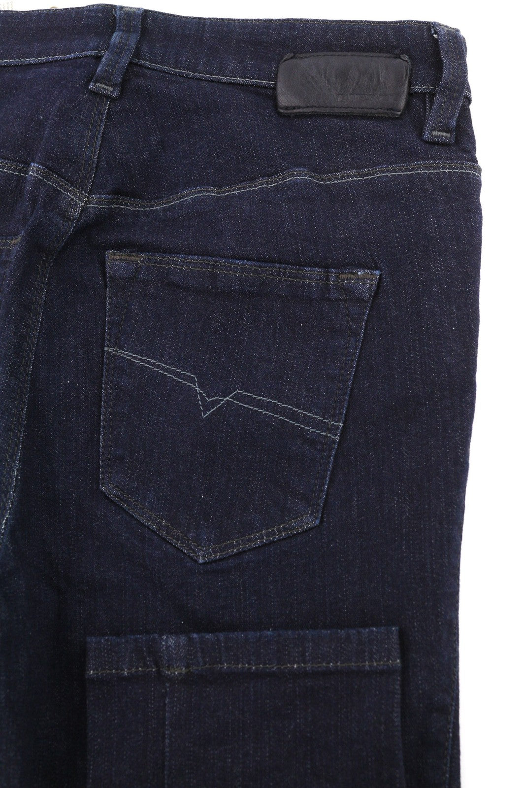 DIESEL Skinzee-High 0813C Women Jeans W25/L30 Super Slim Skinny Blue Stretch