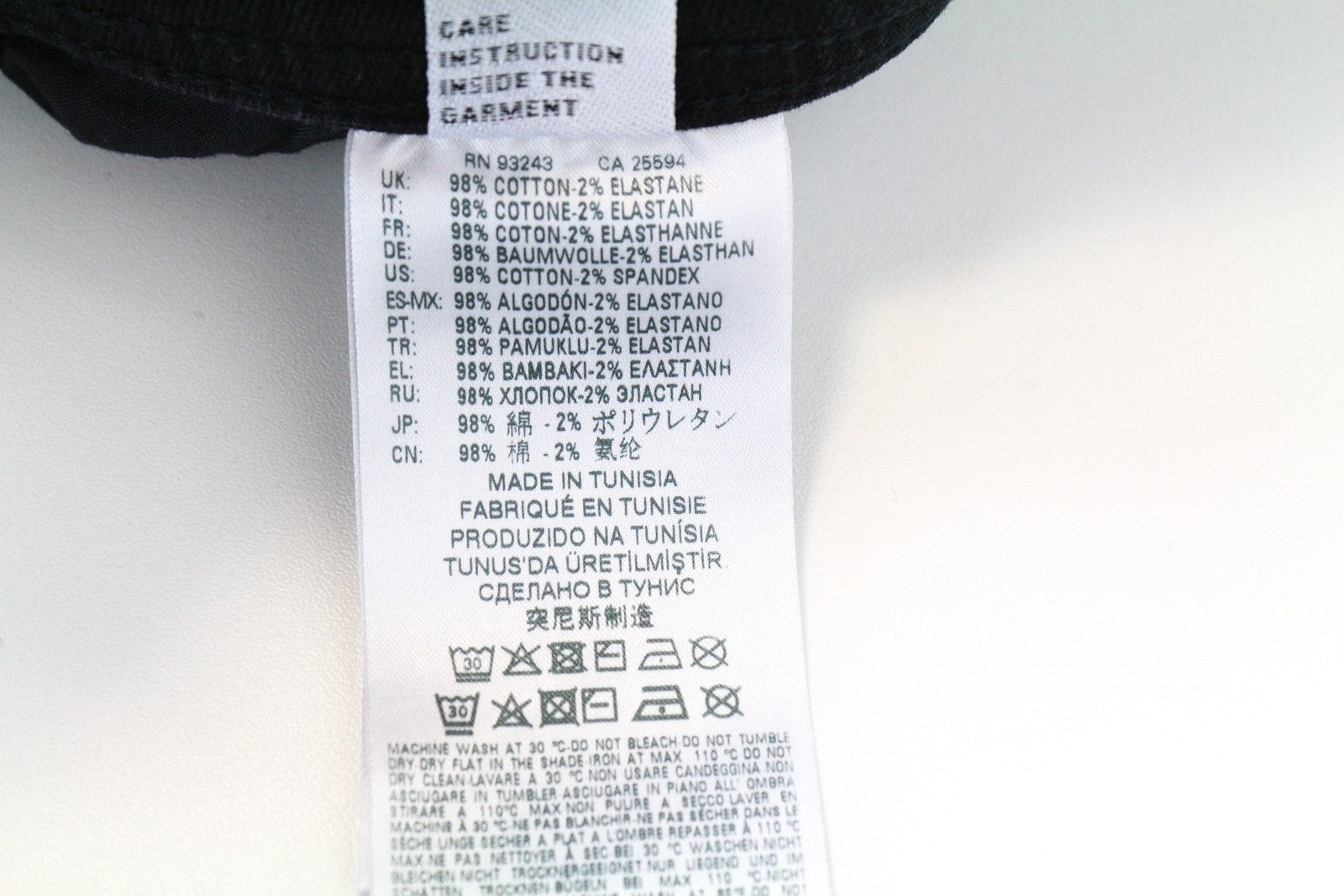 DIESEL Troxer R6T80 W29 L32 Men's Jeans Slim Skinny Black Cotton Stretch Fit