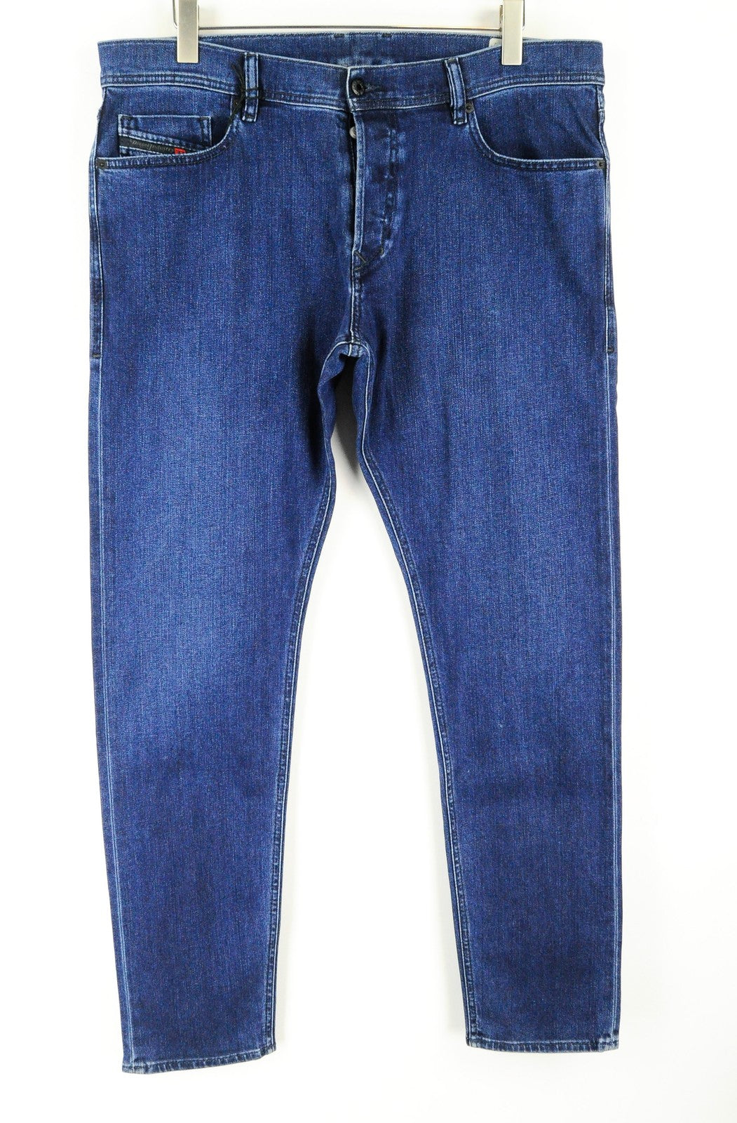 DIESEL Tepphar 084EH Mens Jeans W38/L32 Slim Carrot  Blue Cotton Stretchy