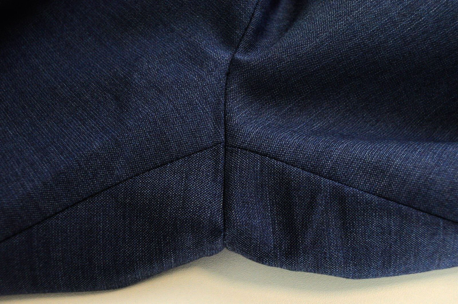 SUITSUPPLY Lazio Men's Suit UK40R Blue Wool Two Piece Slim Formal Cut