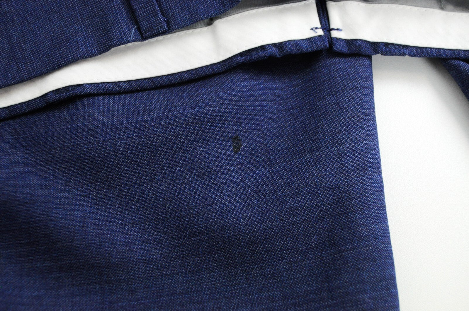 SUITSUPPLY Lazio Men's Suit UK40R Blue Wool Two Piece Slim Formal Cut