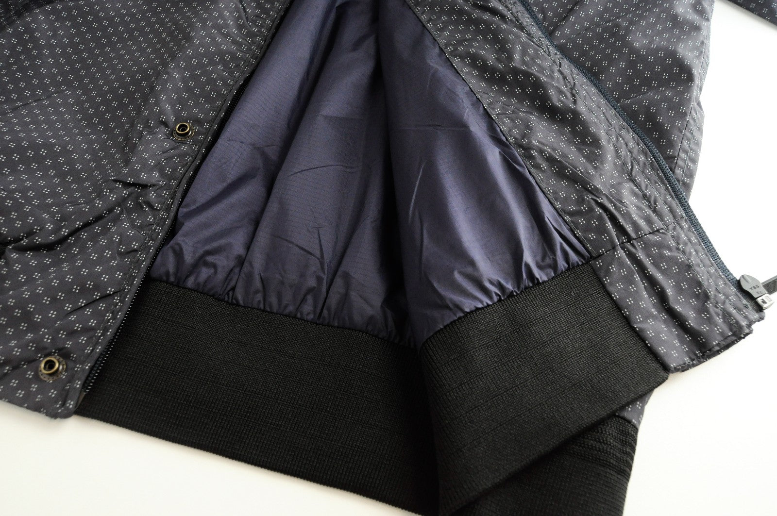 SCOTCH & SODA Men's Jacket L Grey Lightweight Zip Short High Neck Style