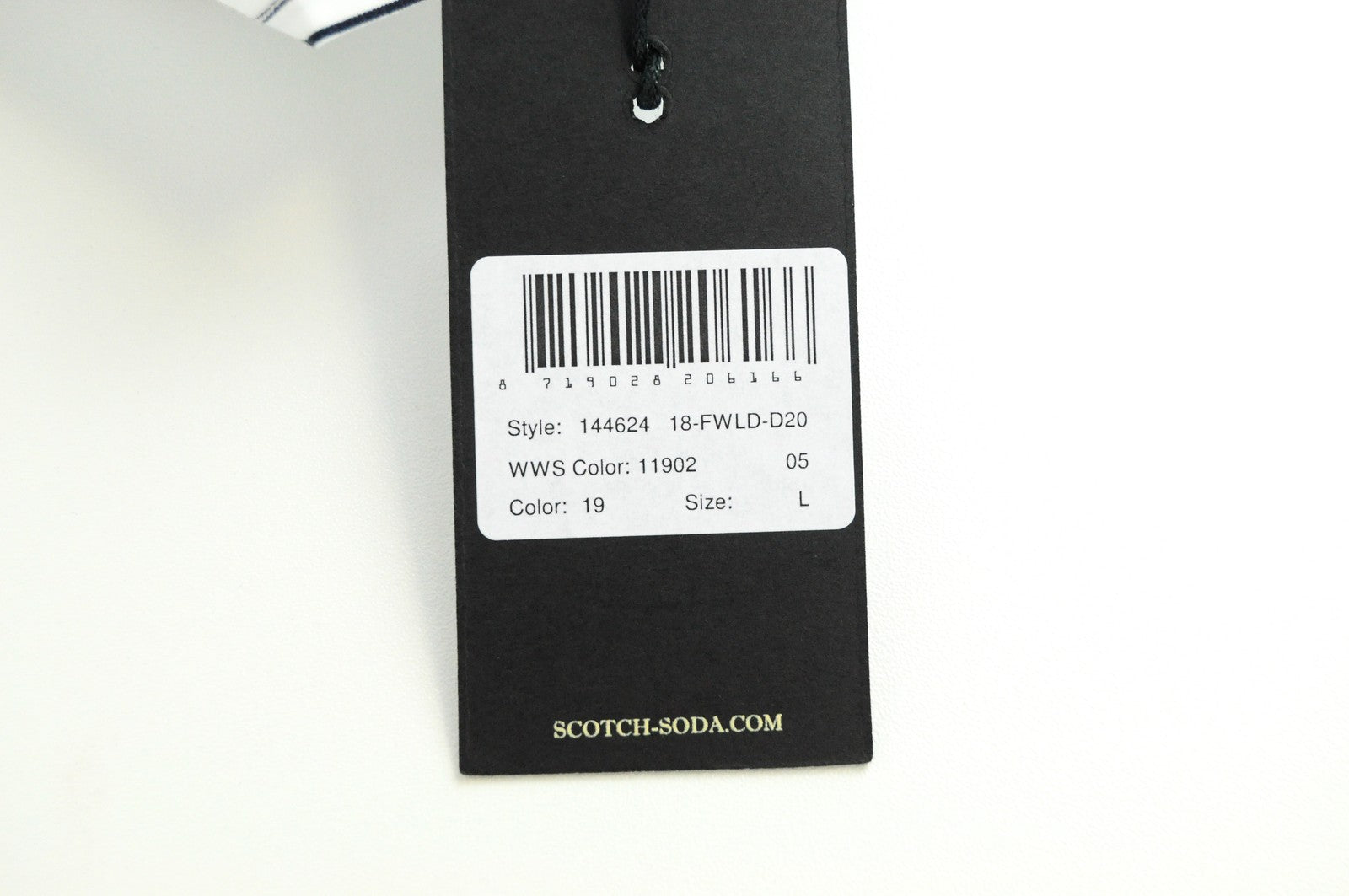 SCOTCH & SODA Women's Blouse L Striped Button-Up 3/4 Sleeve Light Shirt