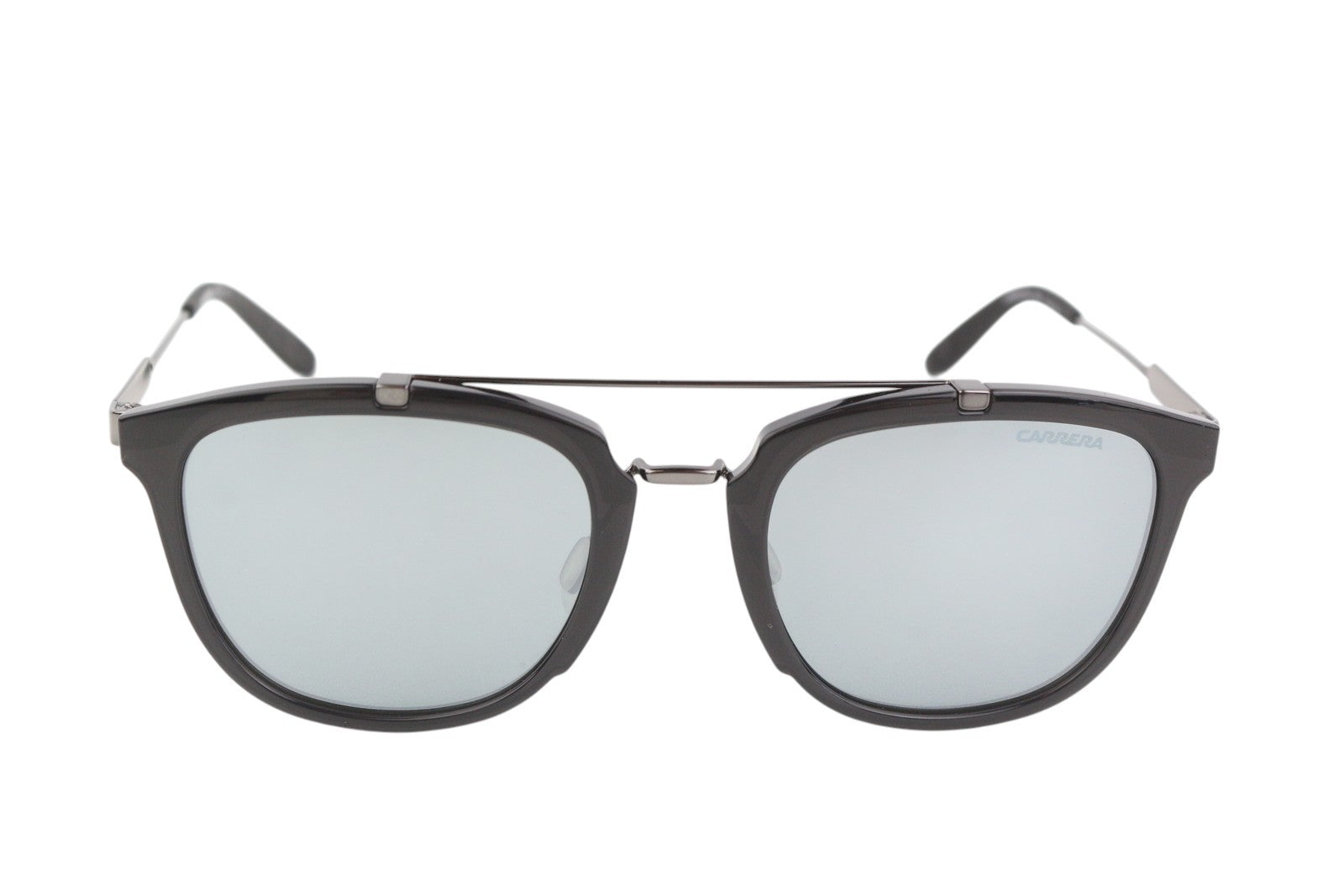 CARRERA 127/S Men Sunglasses OS Black Silver Tone Frame Tinted Unisex I48T4