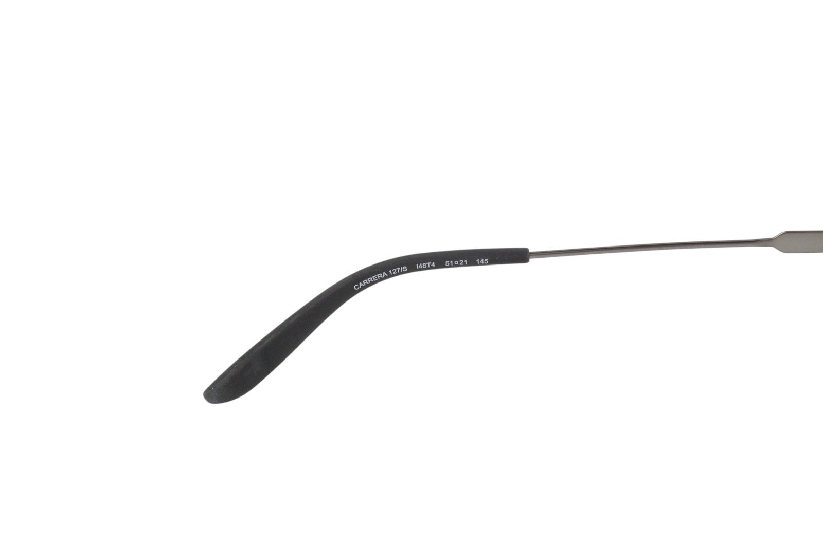 CARRERA 127/S Men Sunglasses OS Black Silver Tone Frame Tinted Unisex I48T4