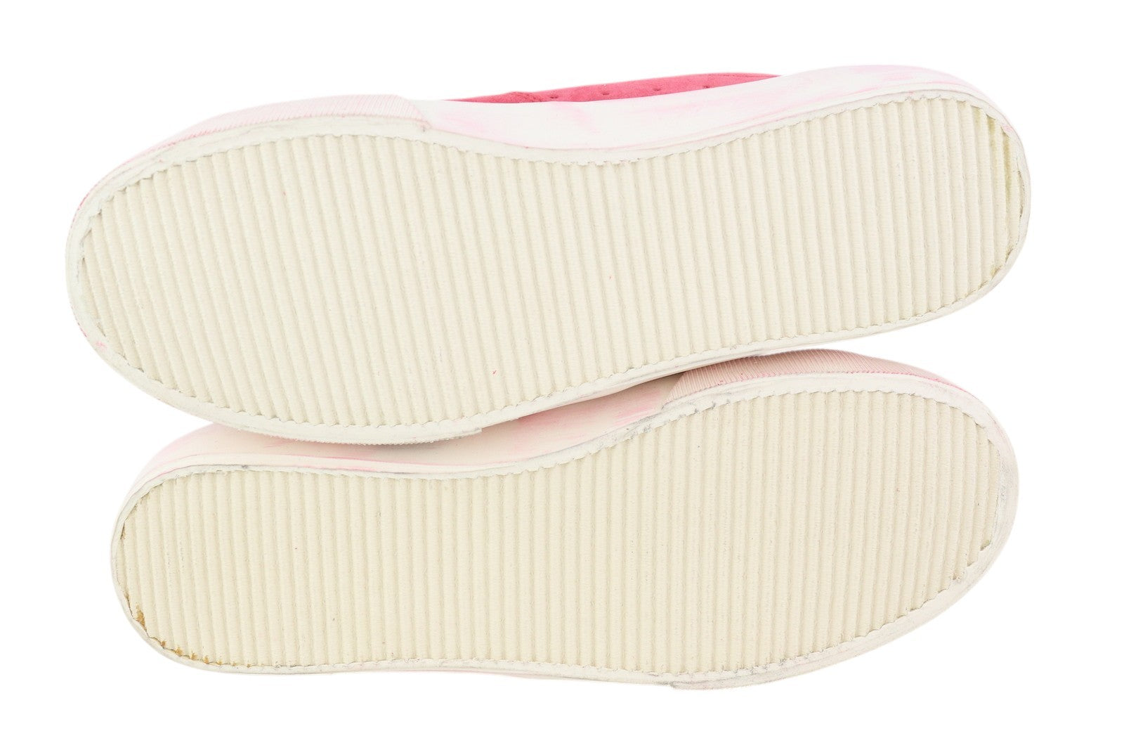 DIESEL S-Mydori LC Men Sneakers EU41 Red Suede Leather Almond Toe Laced RRP€200