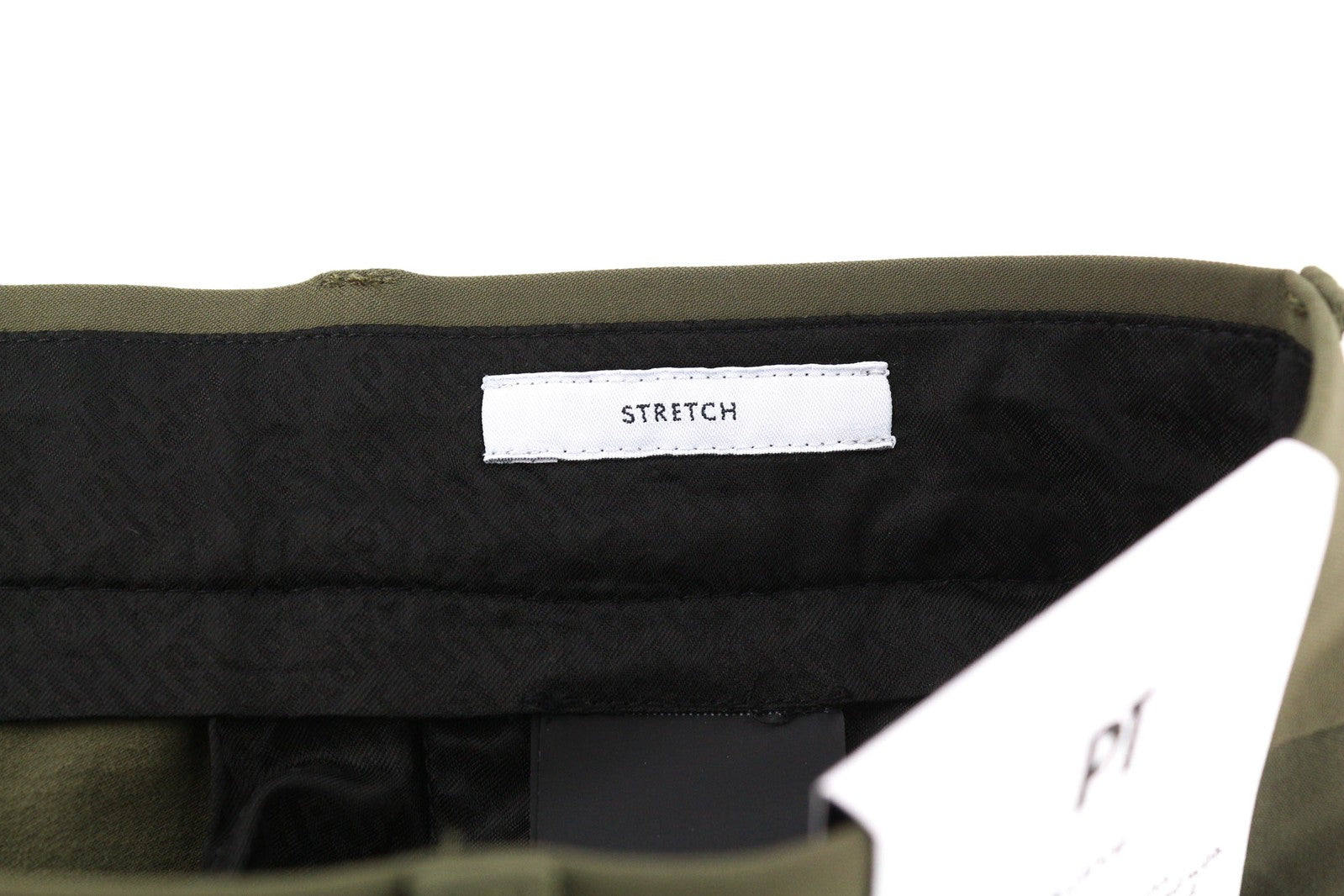 PT TORINO Gamma Mens Trousers 50 Khaki Stretchy Zip Fly Pockets Slim Cargo