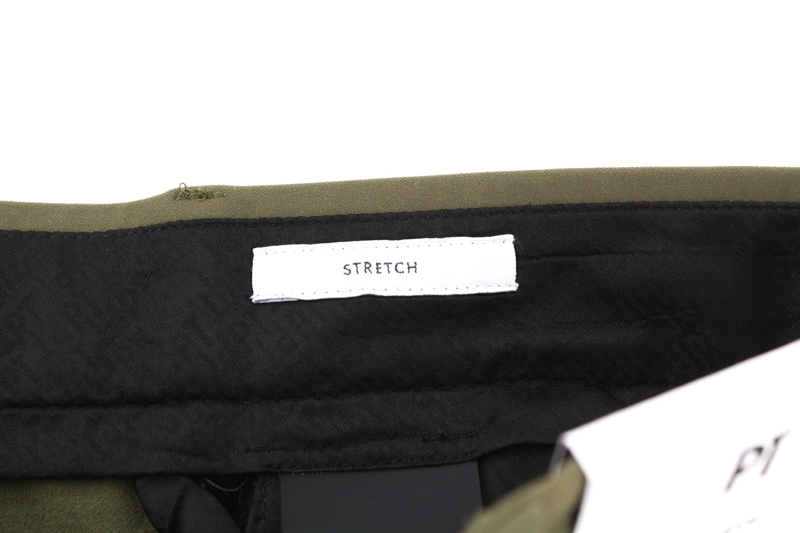 PT TORINO Gamma Mens Trousers 50 Khaki Stretchy Zipper Pockets Slim Cargo