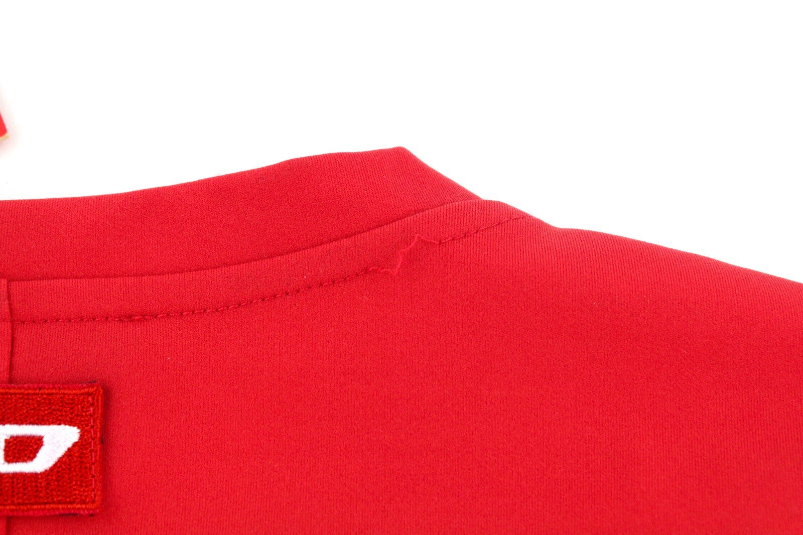 DIESEL D-Maxat-LS Womens Dress S Red Long Sleeve Crew Collar Mini RRP€175