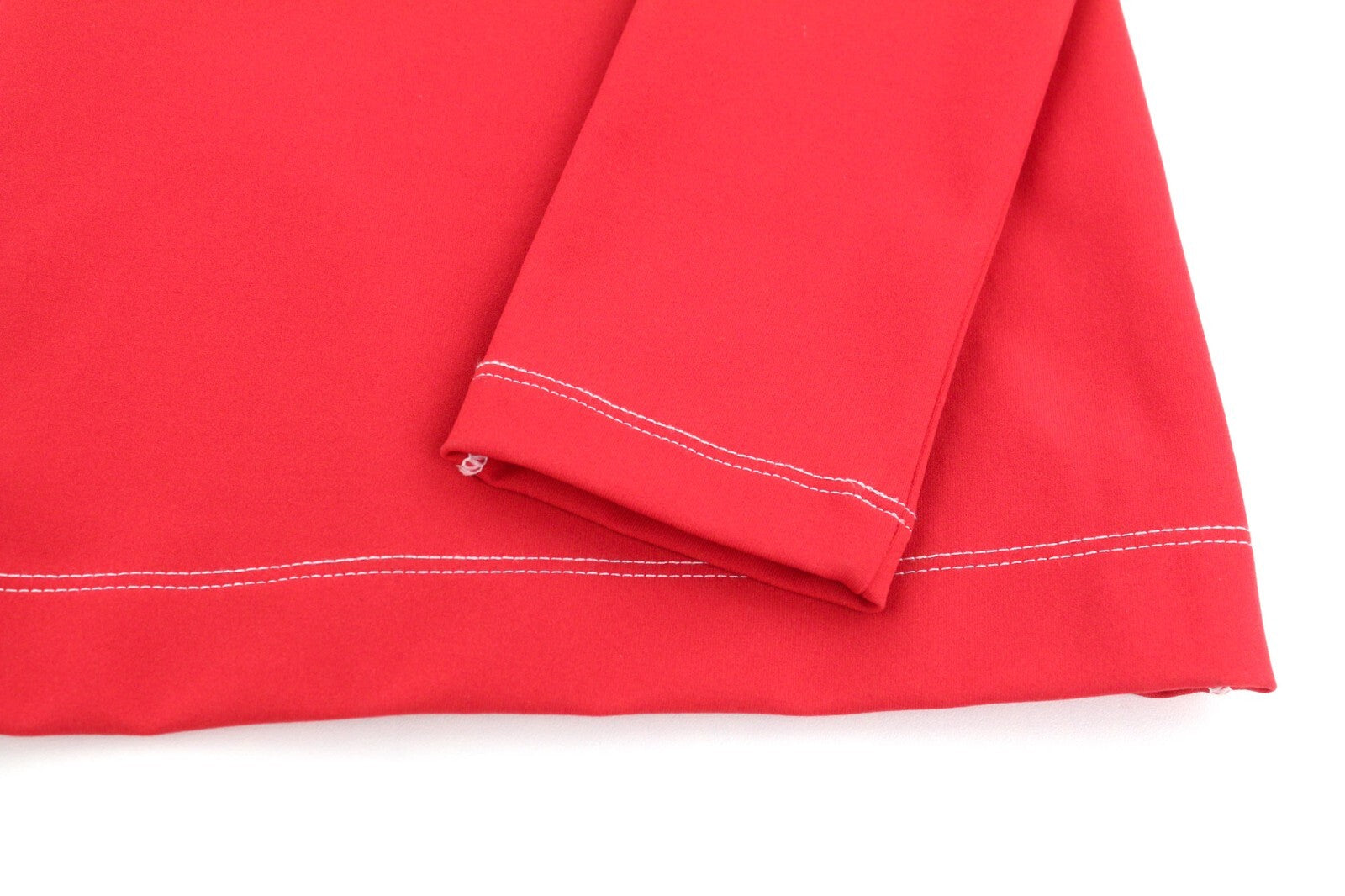 DIESEL D-Maxat-LS Womens Dress S Red Long Sleeve Crew Collar Mini RRP€175