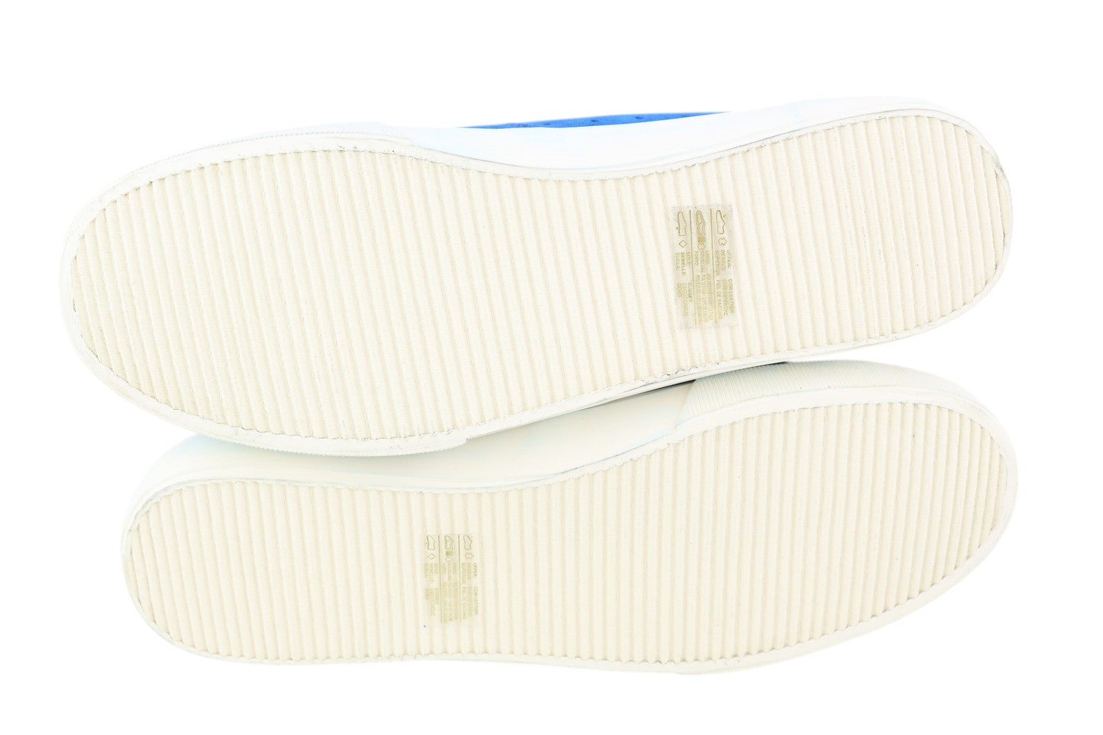 DIESEL S-Mydori LC Men Sneakers EU46 Blue Suede Leather Almond Toe Low RRP€200