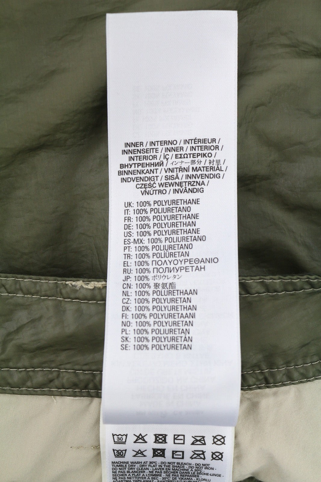 DIESEL O-Kylie-A Womens Skirt W26 Military Green Patch Pockets Zipp Mini RRP€195