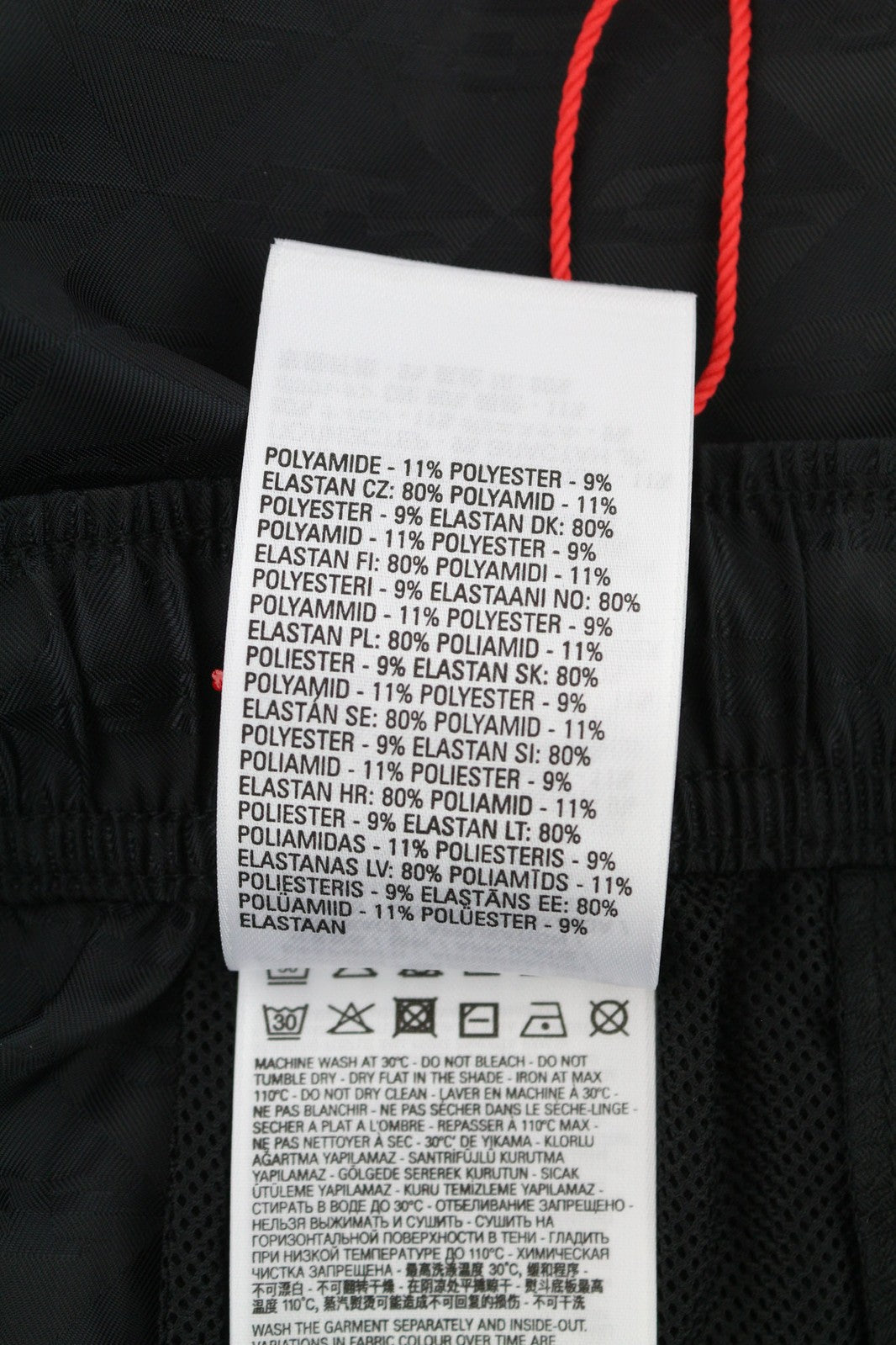 DIESEL AMWB-Stouk-HT08 Mens Shorts M 55DSL Sport Elastic Waist Black RRP€95