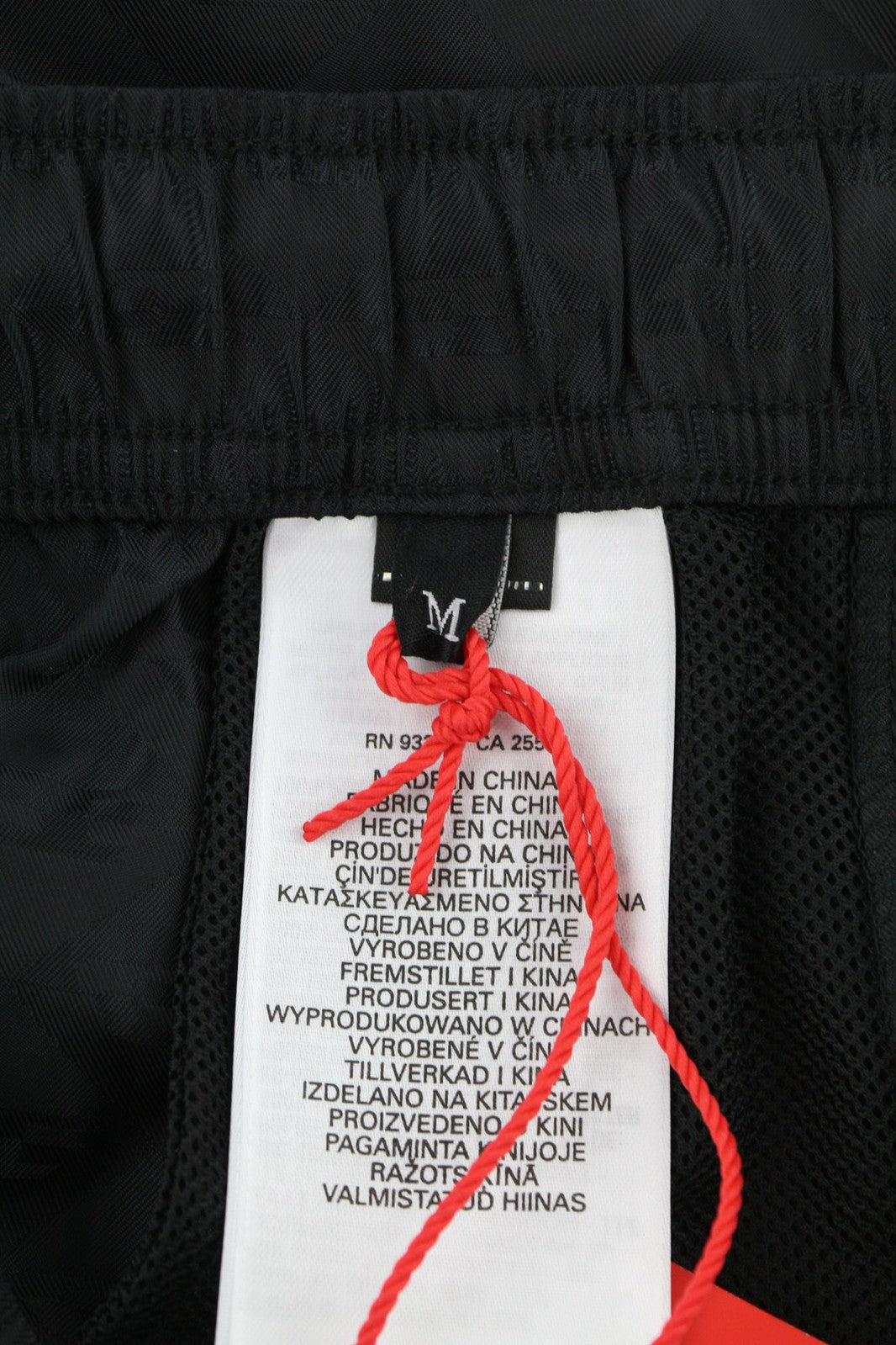 DIESEL AMWB-Stouk-HT08 Mens Shorts M 55DSL Sport Elastic Waist Black RRP€95