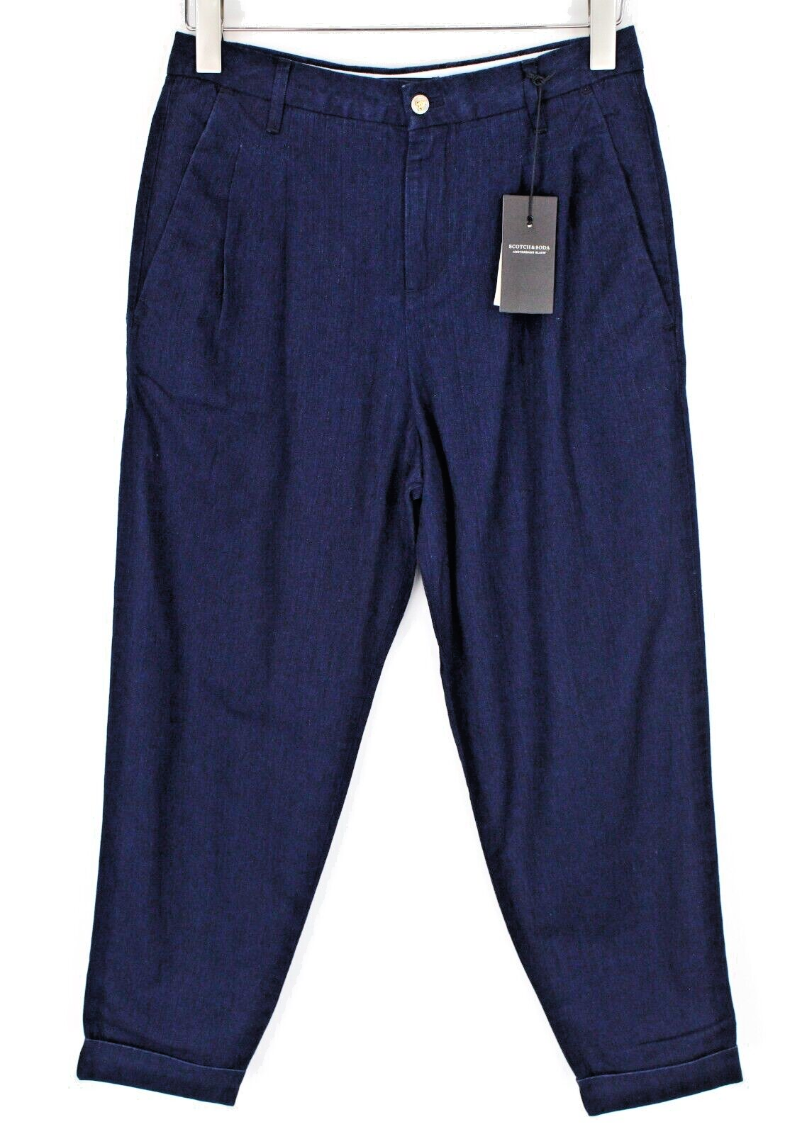 SCOTCH & SODA Women Jeans W26/L32 Loose Fit Blue Cotton Denim Casual