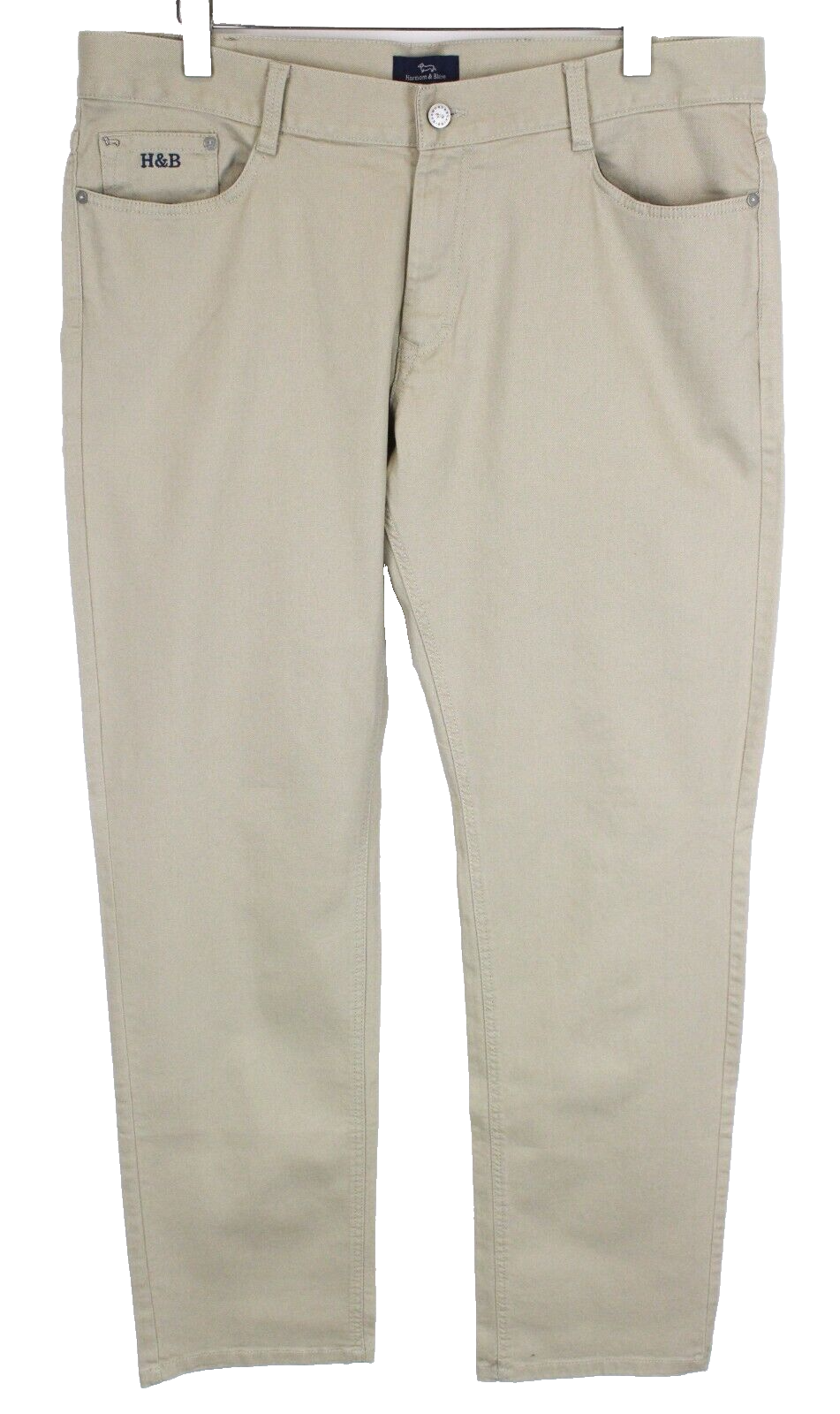 HARMONT & BLAINE Men's Regular Fit Trousers 56 Jean Style Stretch Cotton