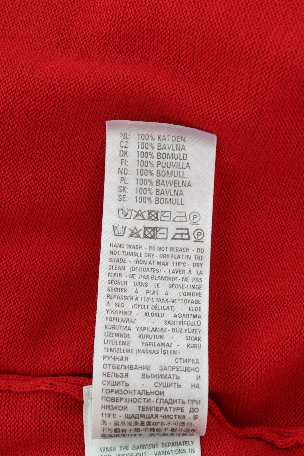 DIESEL K-Yonkers Mens Jumper M Red Pullover Crew Neck Tight-Knit  RRP€175