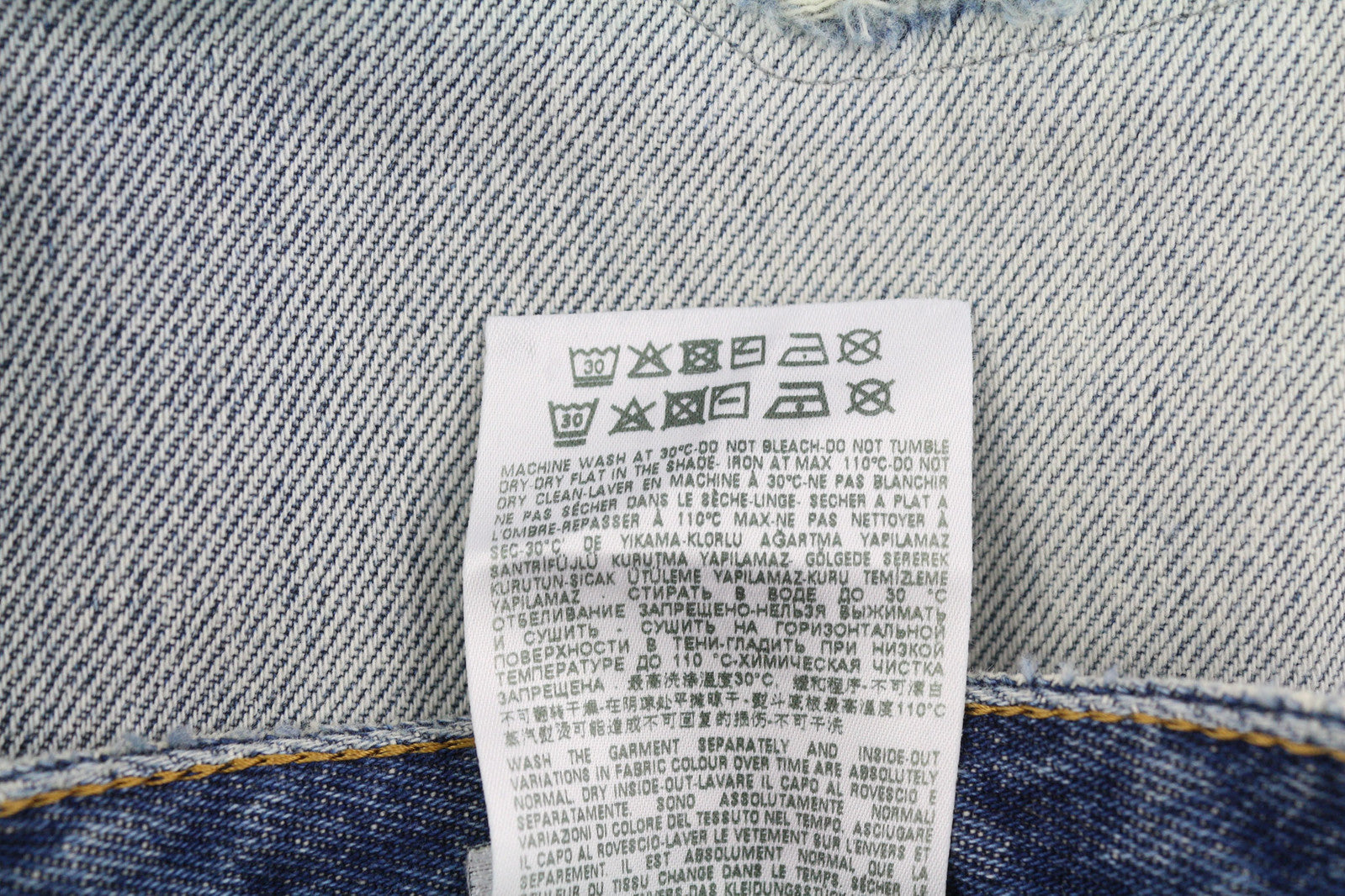 DIESEL 1955 09C90 Men Jeans W31/L30 Regular High Waist Straight Distress RRP€295