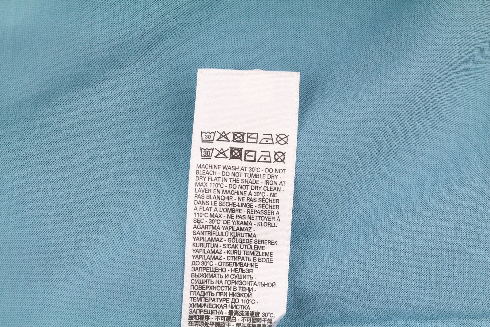 DIESEL T-Diegos-K30 Men T-Shirt L Short Sleeve Crew Neck Tricot Casual Blue