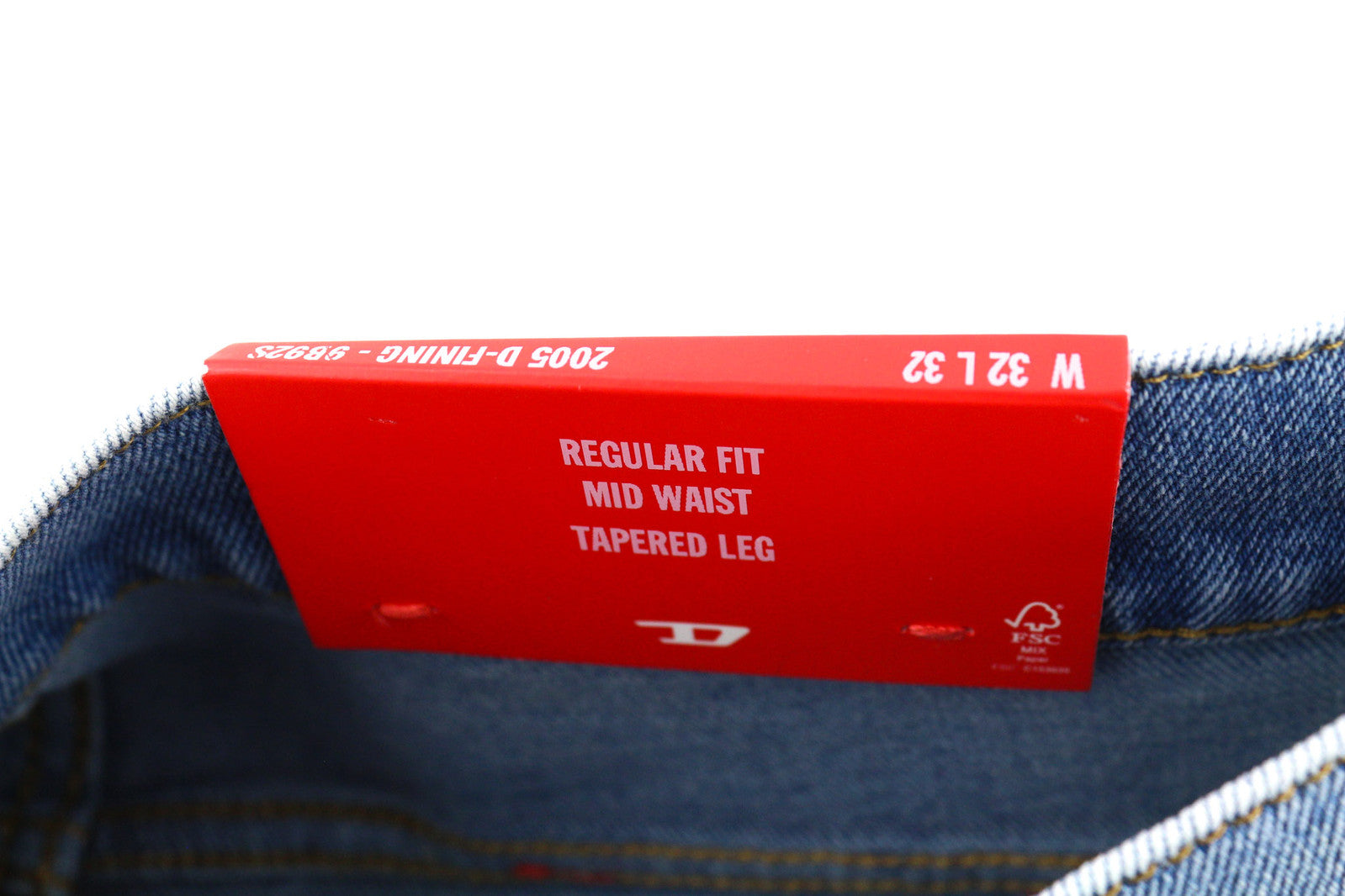 DIESEL 2005 D-Fining 9B92S Men Jeans W32/L32 Regular Mid Waist Tapered RRP€160