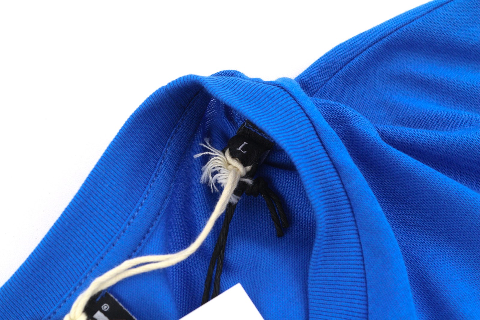 DIESEL T-Diegos-E2 Men T-Shirt L Short Sleeve Crew Neck Tricot Logo Casual Blue