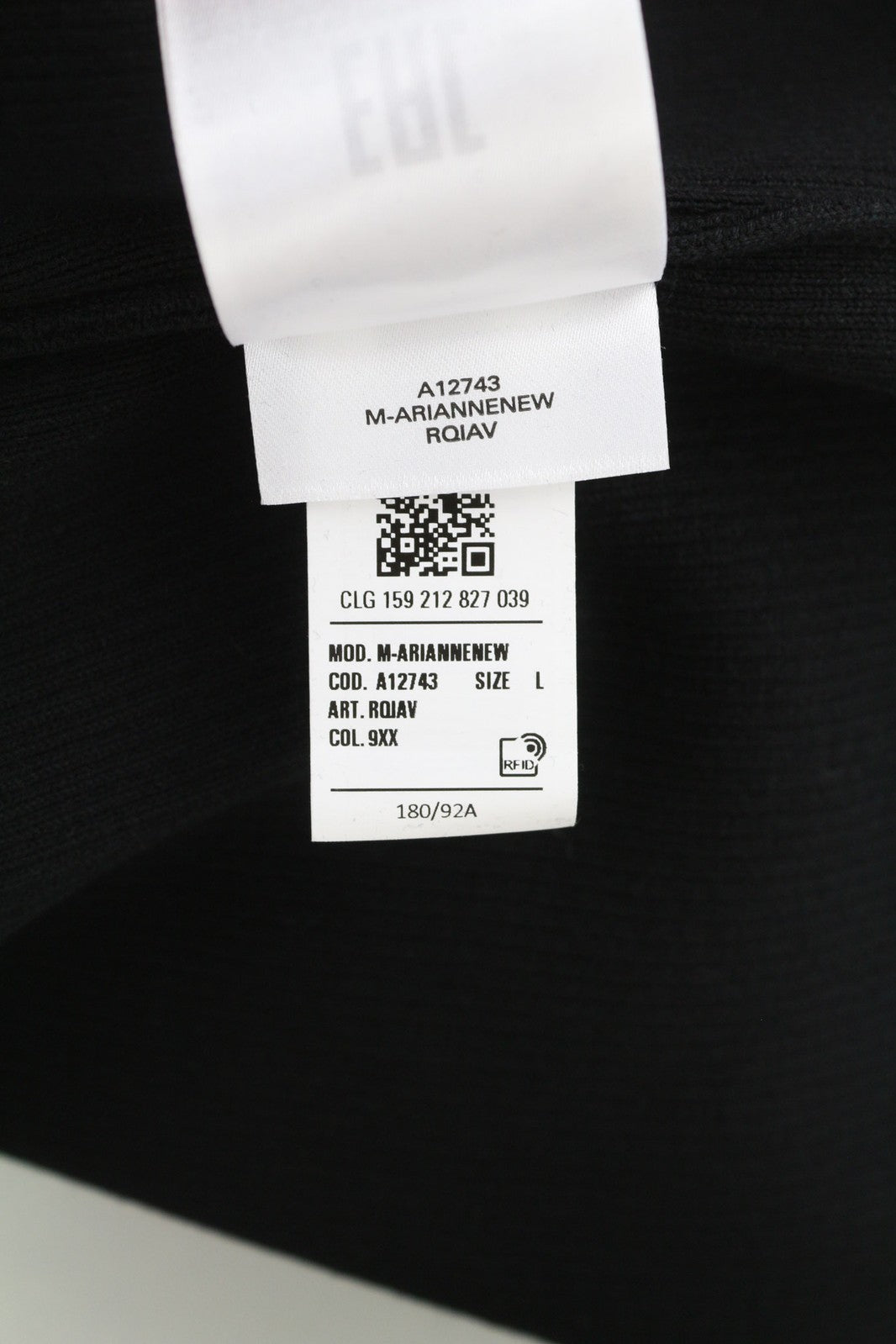 DIESEL M-Ariannenew Womens Jumper L Black Pullover Crew Neck Tight-Knit RRP€175