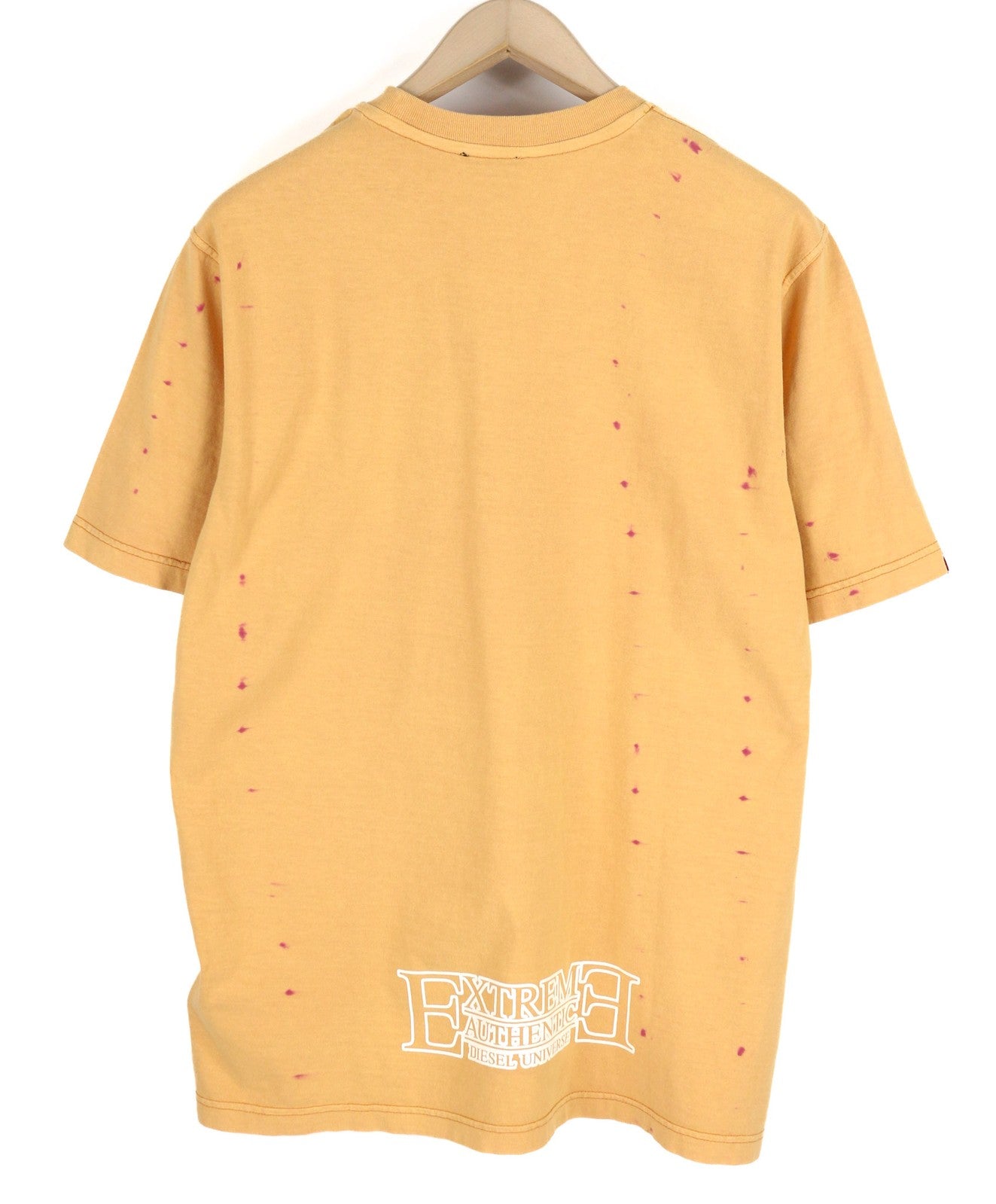 DIESEL T-Just-E25 Men T-Shirt L Short Sleeve Crew Neck Tricot Logo Light RRP€110