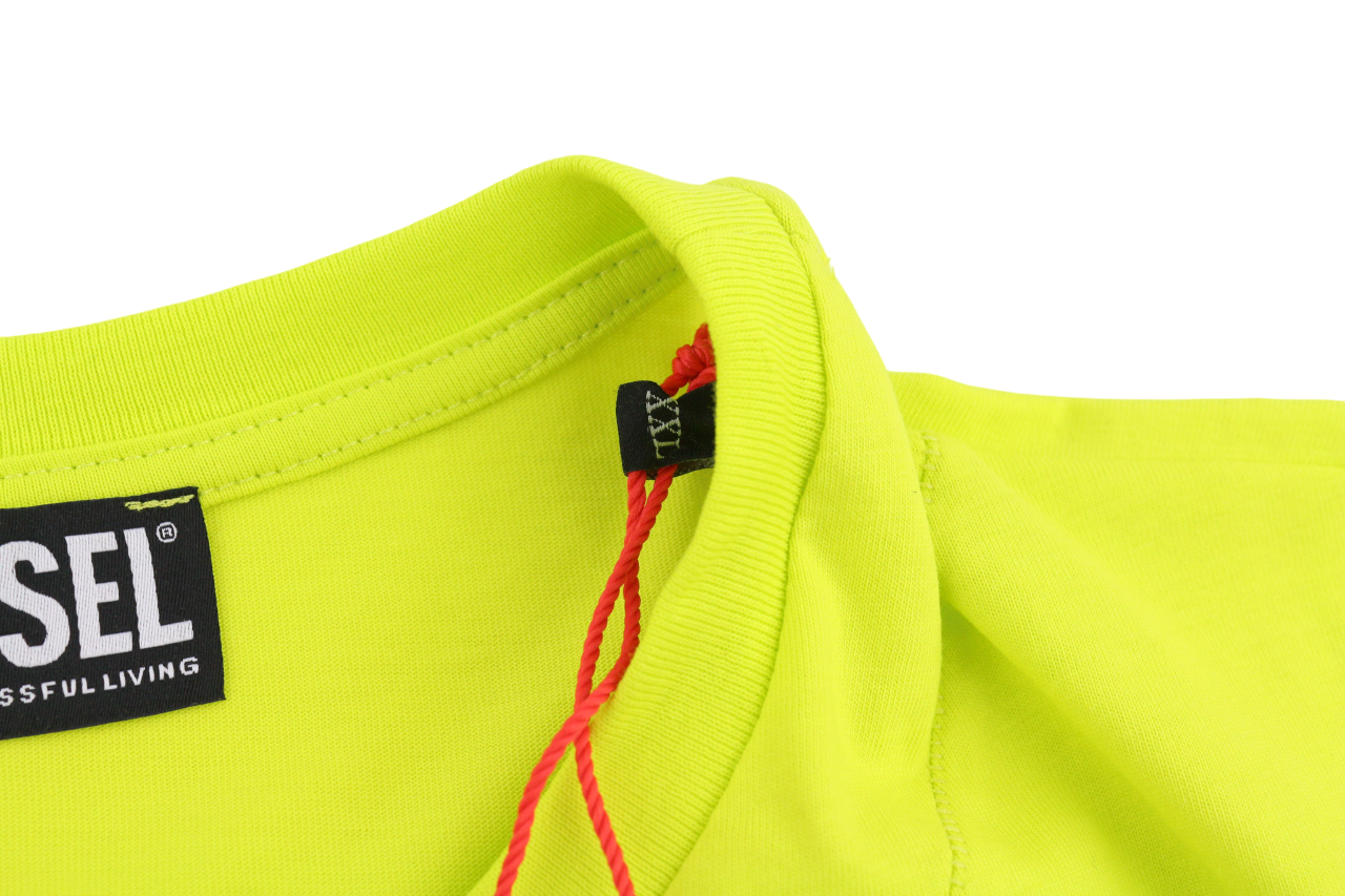 DIESEL T-Diego-Cuty Men T-Shirt 2XL Short Sleeve Crew Neck Tricot Logo Casual