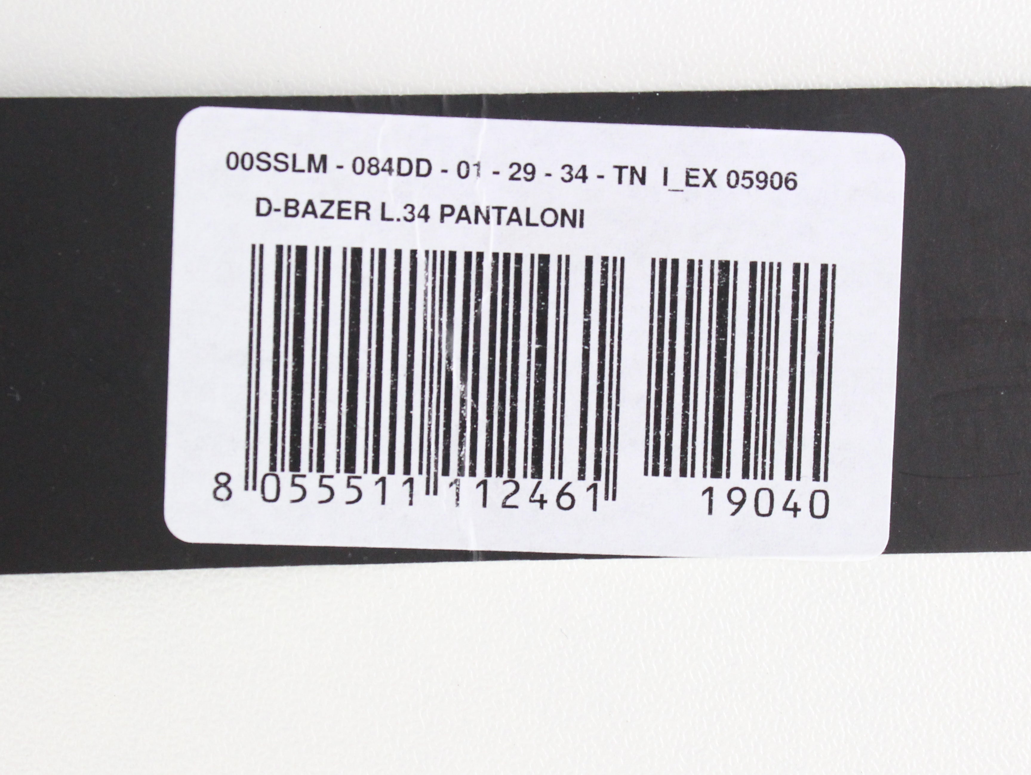 DIESEL  D-Bazer 084DD Men's Jeans W29/L34 Washed Blue Tapered Fit Cotton Stretch