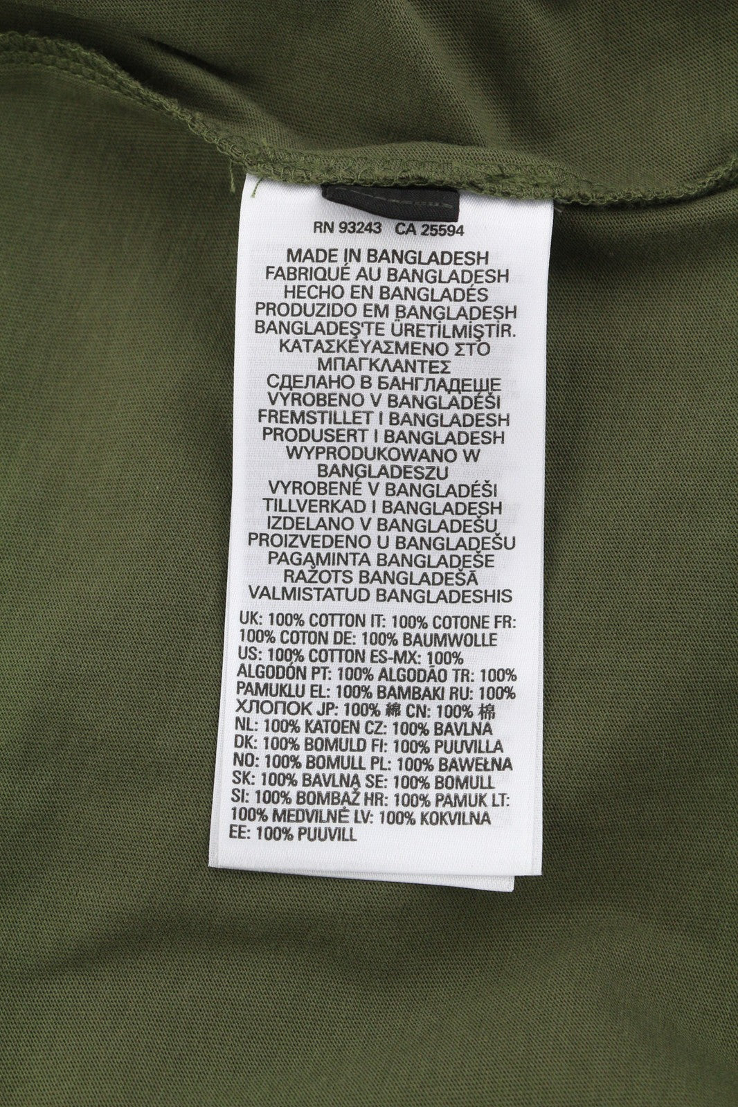 DIESEL T-Sily-K10 Women T-Shirt XS Short Sleeve Crew Neck Tricot Khaki Casual