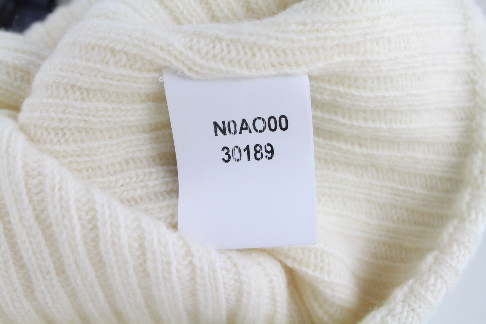 HARMONT & BLAINE Unisex Beanie OS Beige Wool Casual Logo Knit Hat