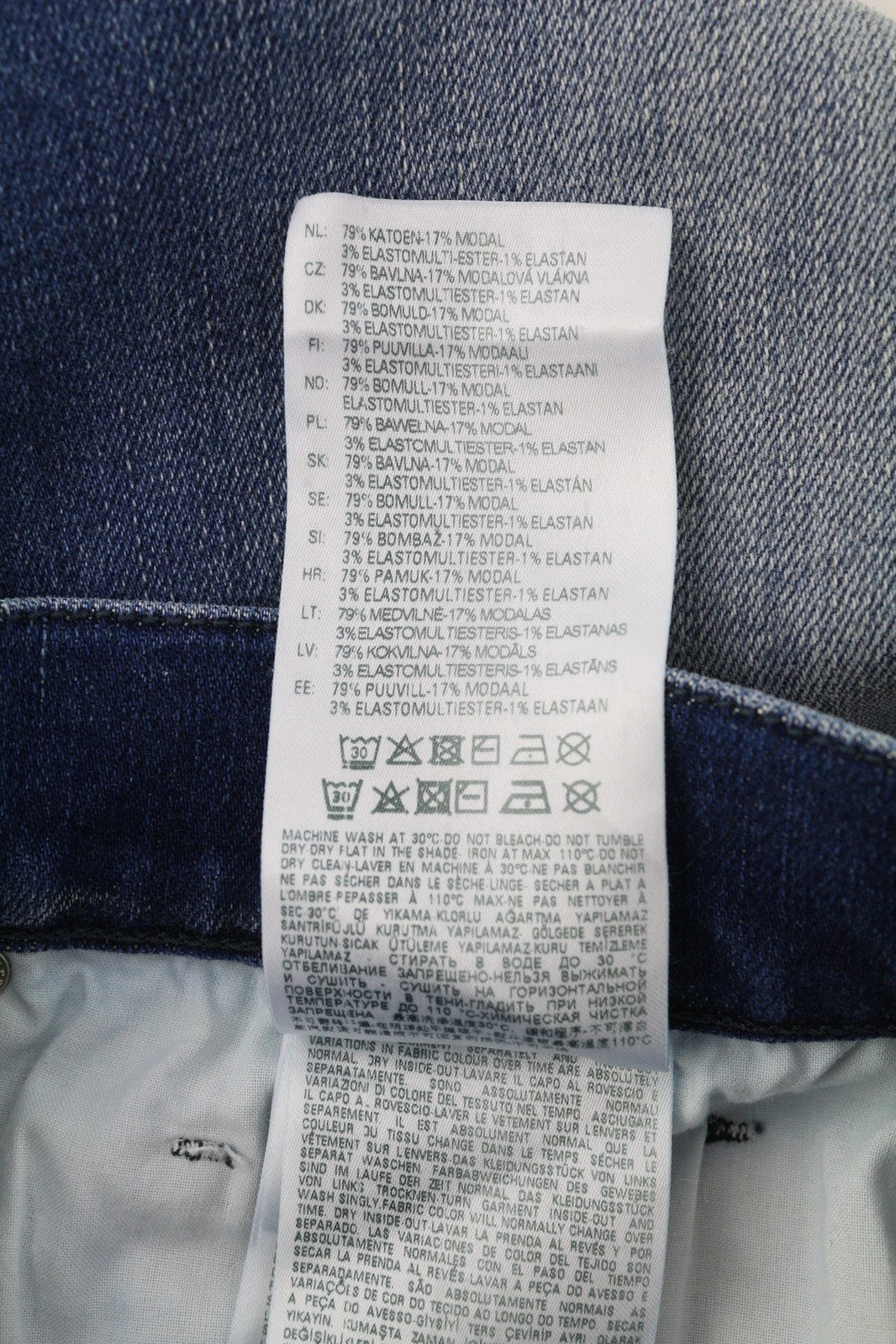 DIESEL D-Istort-X 09E61 Mens Jeans W32/L32 Mid Waist Skinny Distress Washed