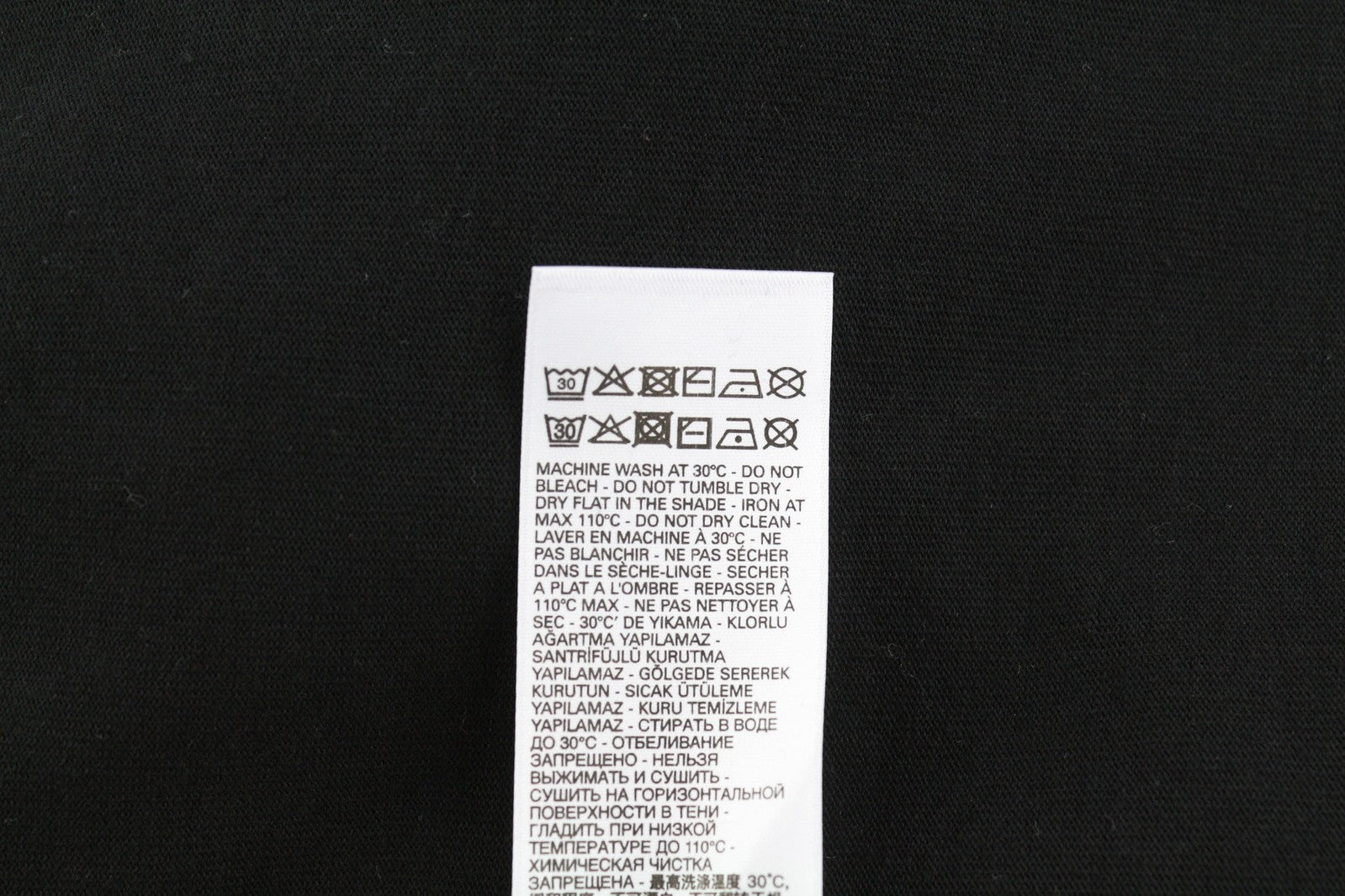 DIESEL T-Just-B67 Men T-Shirt M Short Sleeve Crew Neck Tricot Logo Black Casual