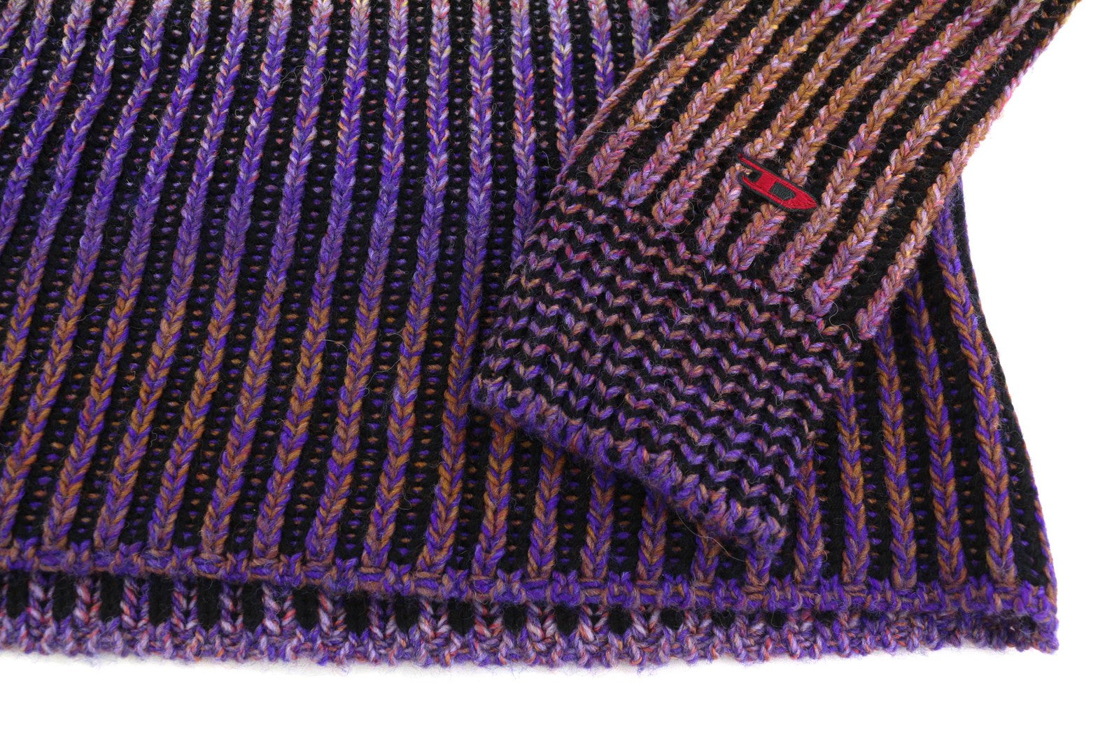 DIESEL K-Oakland Mens Jumper L Pullover Wool Blend Knitted Crew Neck RRP€225