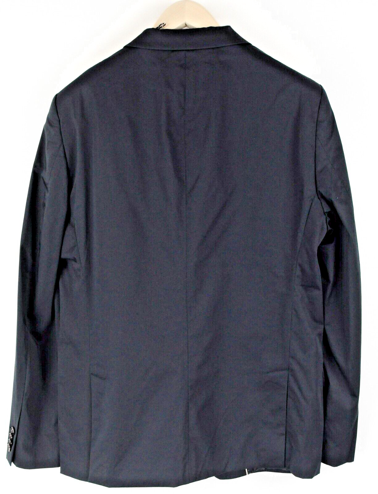 SCOTCH & SODA Men Blazer XL Navy Cotton Classic Single-Breasted Jacket