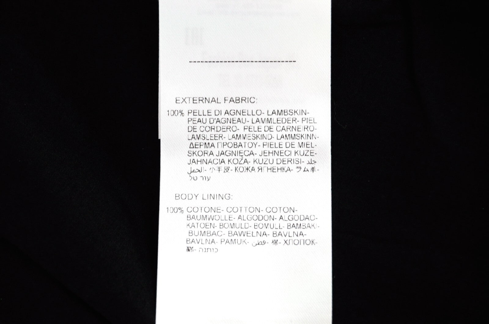 REPLAY Women Leather Jacket S Black Zipped Genuine Lambskin Long Sleeve