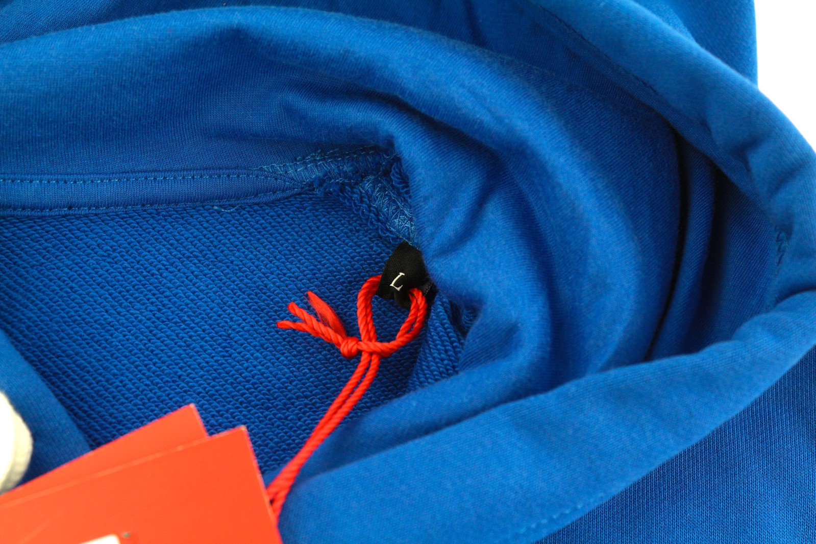 DIESEL S-Muster Mens Hoodie L Blue Oversized Pullover Hooded Pocket RRP150