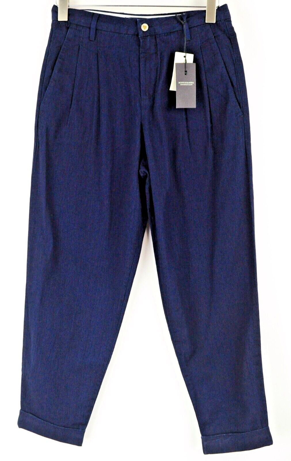 SCOTCH & SODA Women Blue Jeans W26/L32 Loose Fit Cotton Denim Style