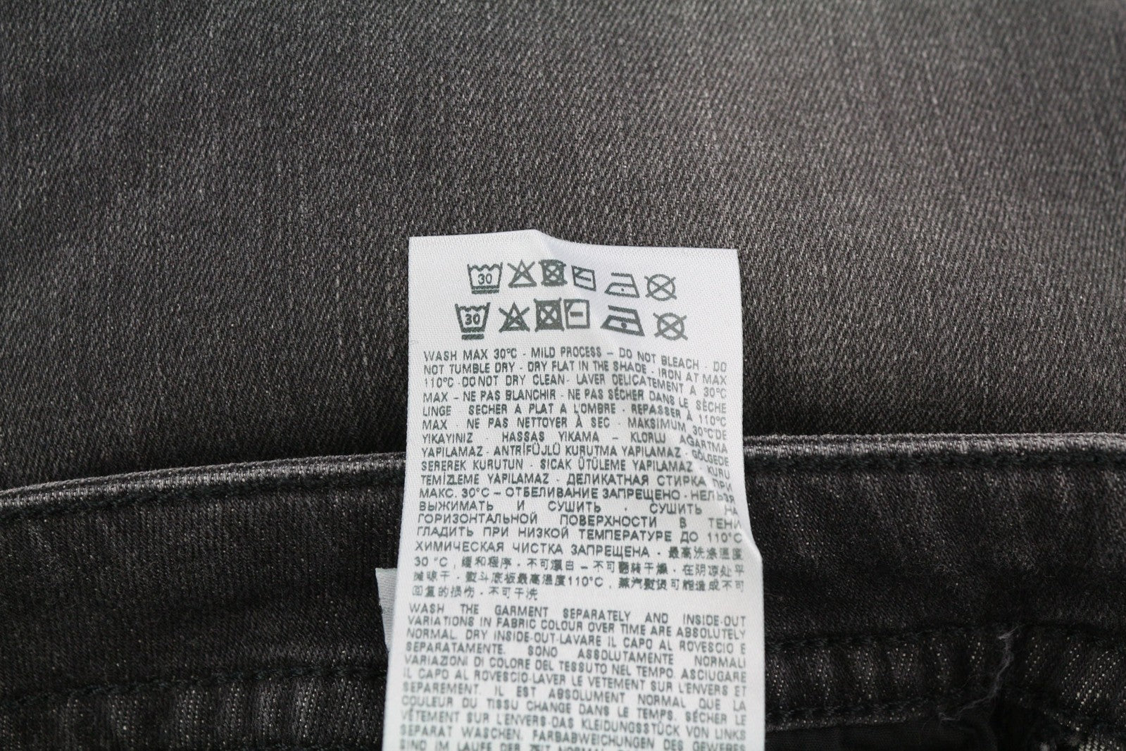 DIESEL Buster RM043 Mens Jeans W36/L32 Tapered Stretchy Button Fly Washed