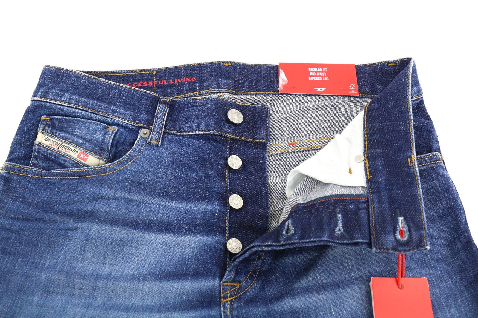 DIESEL 2005 D-Fining 09C72 vyriški džinsai W29/L32 vidutinio juosmens, įprasto dydžio, siaurėjančios, rekomenduojama kaina – 225 € 