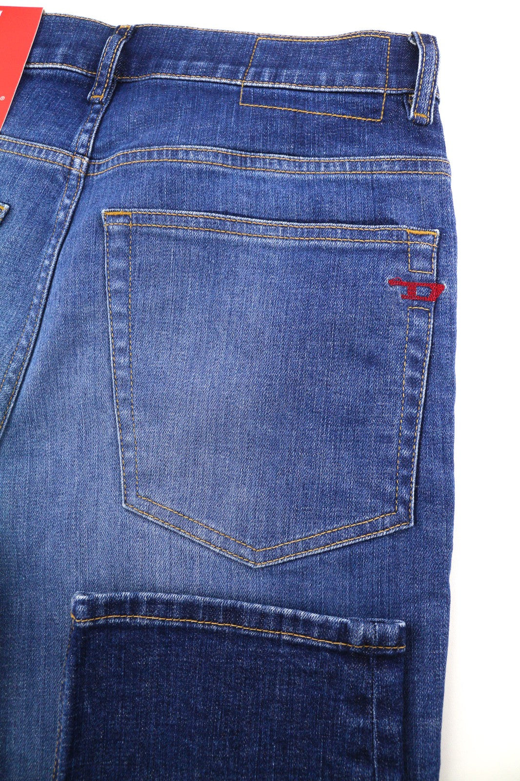 DIESEL 2005 D-Fining 09C72 Mens Jeans W30/L32 Mid Waist Tapered Blue RRP€225