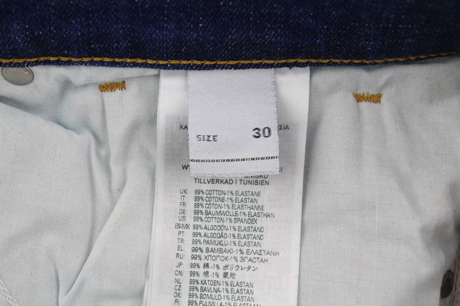 DIESEL 2005 D-Fining 09C72 Mens Jeans W30/L32 Mid Waist Tapered Blue RRP€225