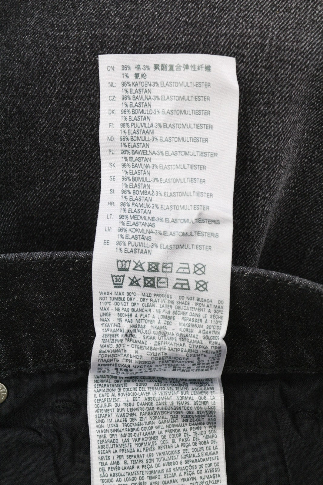 DIESEL 2005 D-Fining RS666 Mens Jeans W34/L32 Mid Waist Regular Tapered Leg