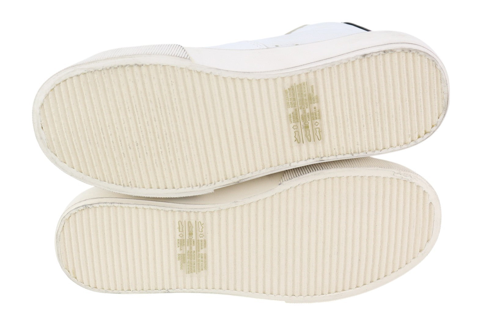 DIESEL S-Mydori ML W Women Sneakers EU36 White Leather Mid Top Lace Up RRP€220