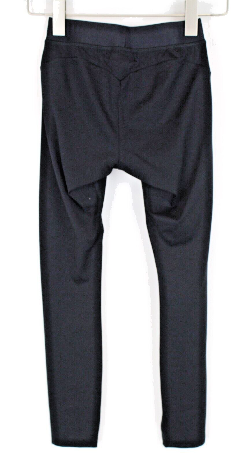 GYMSHARK Women Leggings S Black Logo Stretch High-Waist Sportswear