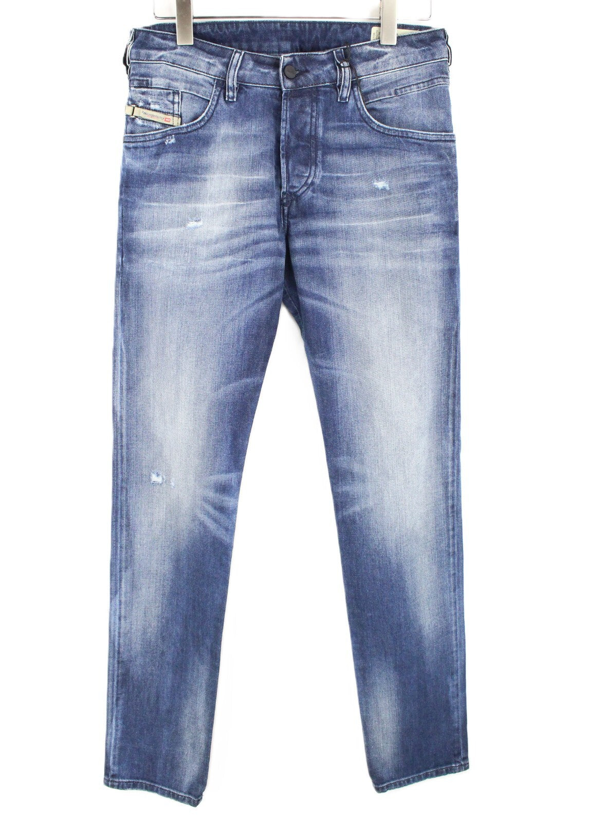 DIESEL  D-Bazer 084DD Men's Jeans W29/L34 Blue Cotton Washed Taper Fit Stretch