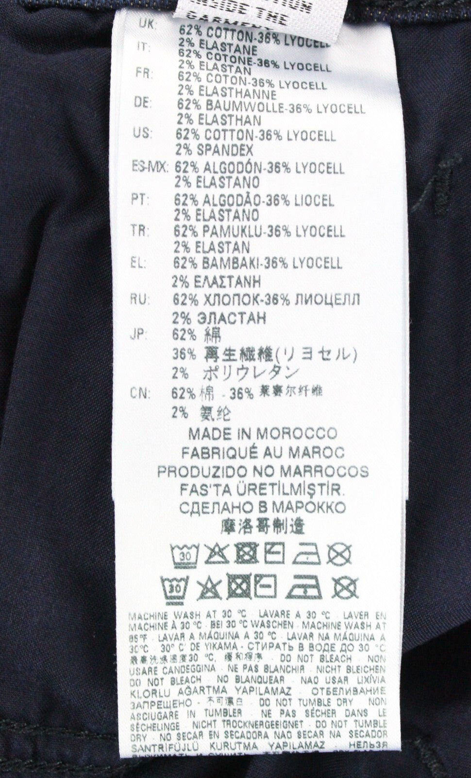 DIESEL D-Bazer 084LC Men's Jeans W28/L34 Plain Blue Cotton Tapered Fit