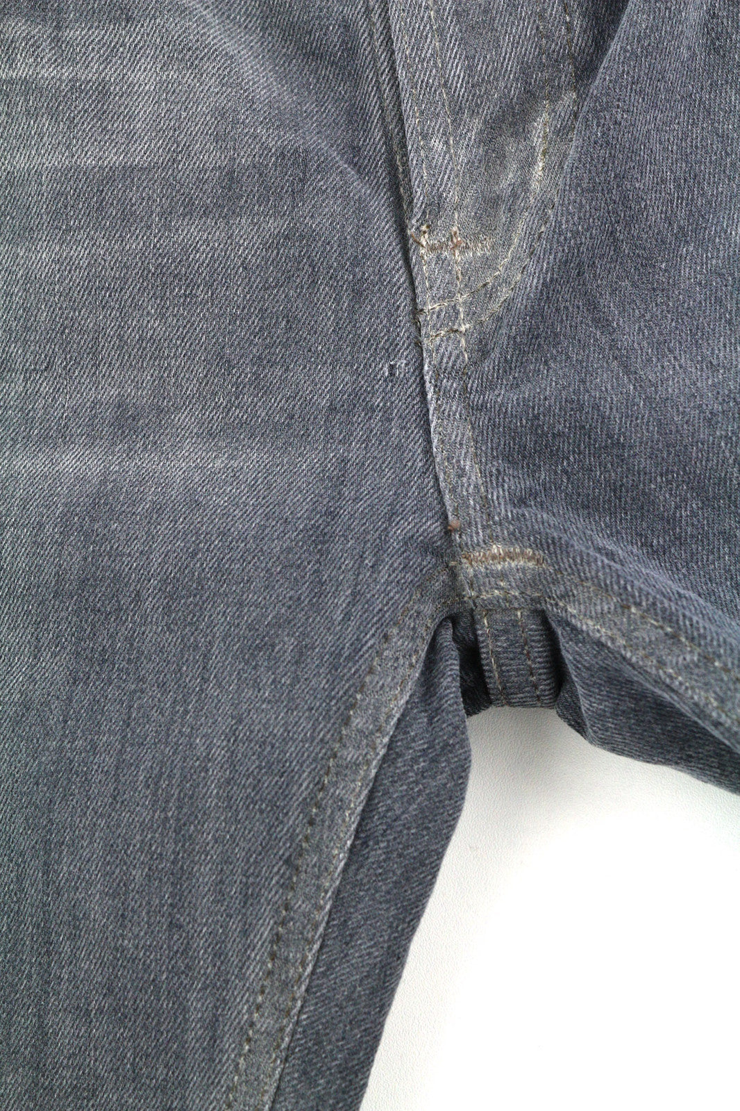 NUDIE JEANS Tight Long John Men Jeans W32/L32 Organic Charcoal Slim Leg Washed