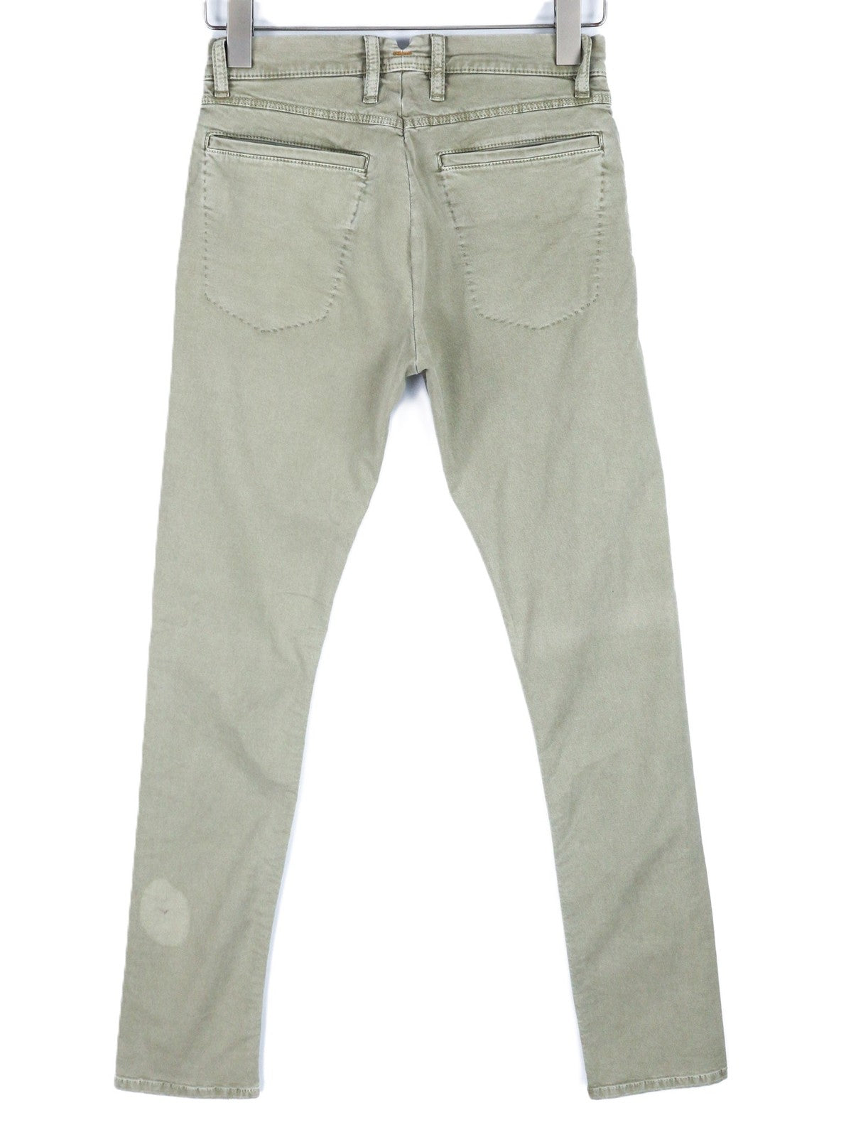 NUDIE JEANS Khaki Tight Womens Jeans W27/L32 Organic Dusty Skinny Zipper